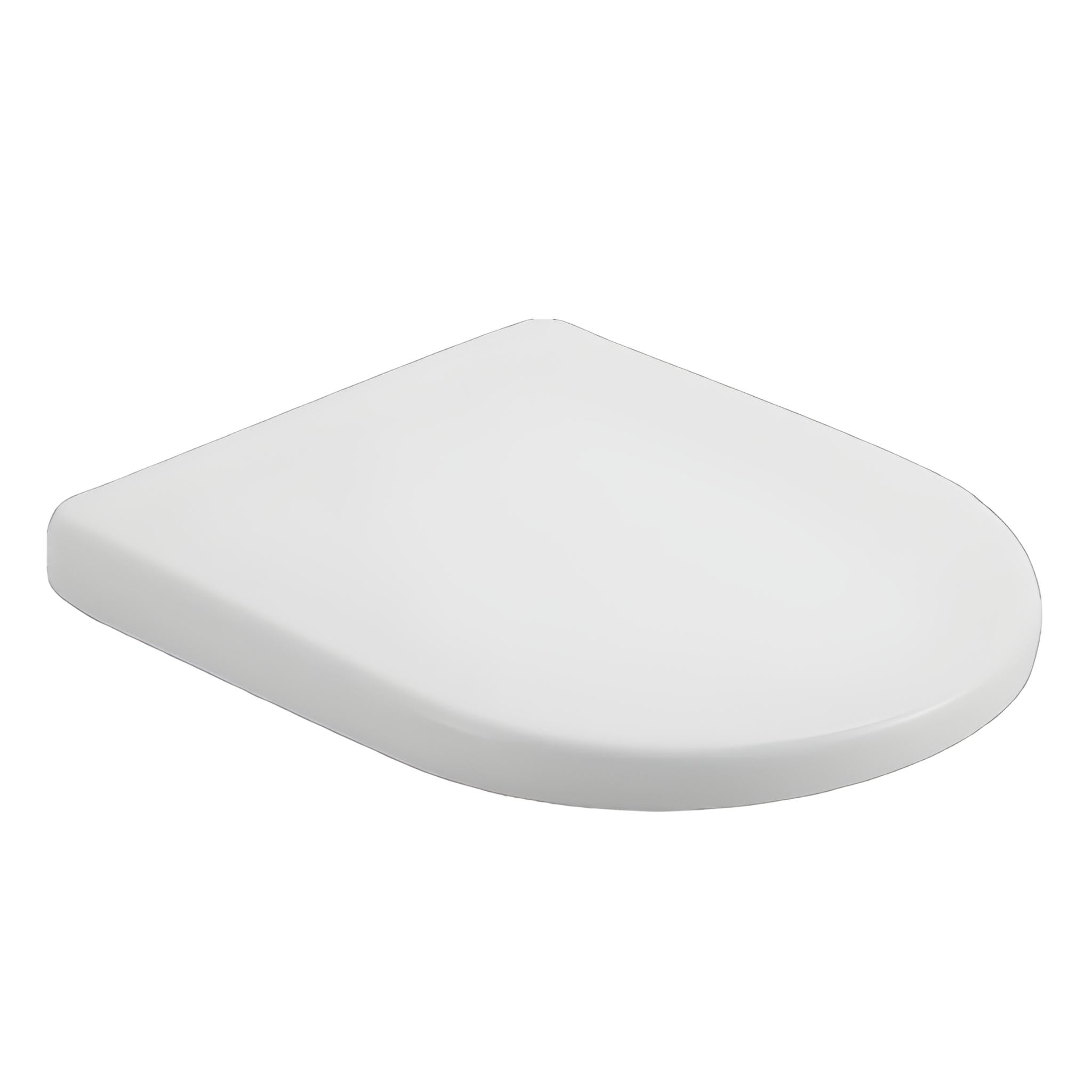 JOHNSON SUISSE GEMELLI RIMLESS WALL FACED TOILET SEAT WHITE