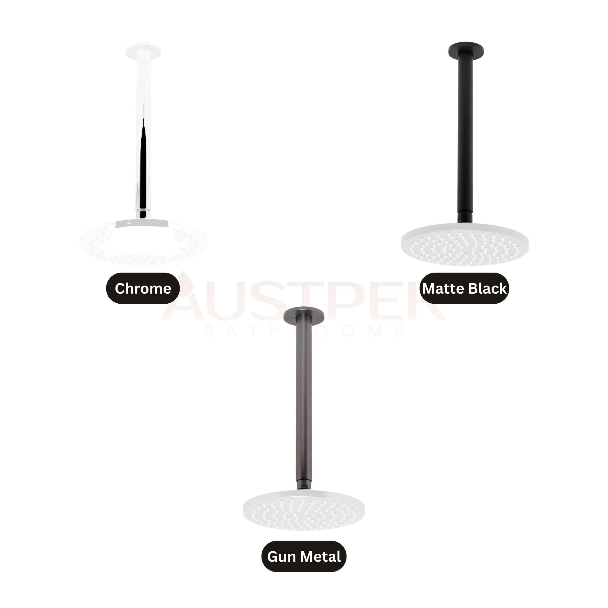 JOHNSON SUISSE VENEZIA CEILING SHOWER ARM 300MM CHROME