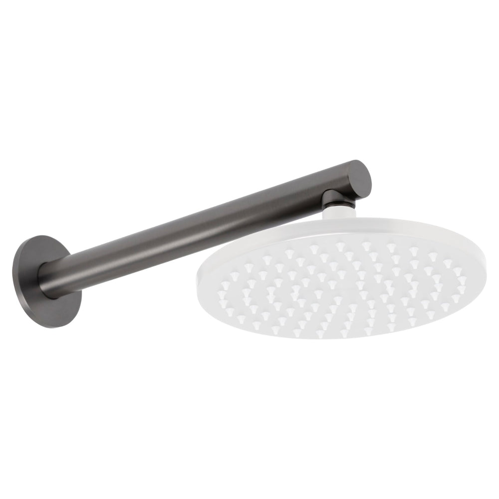 JOHNSON SUISSE VENEZIA WALL SHOWER ARM 300MM GUN METAL