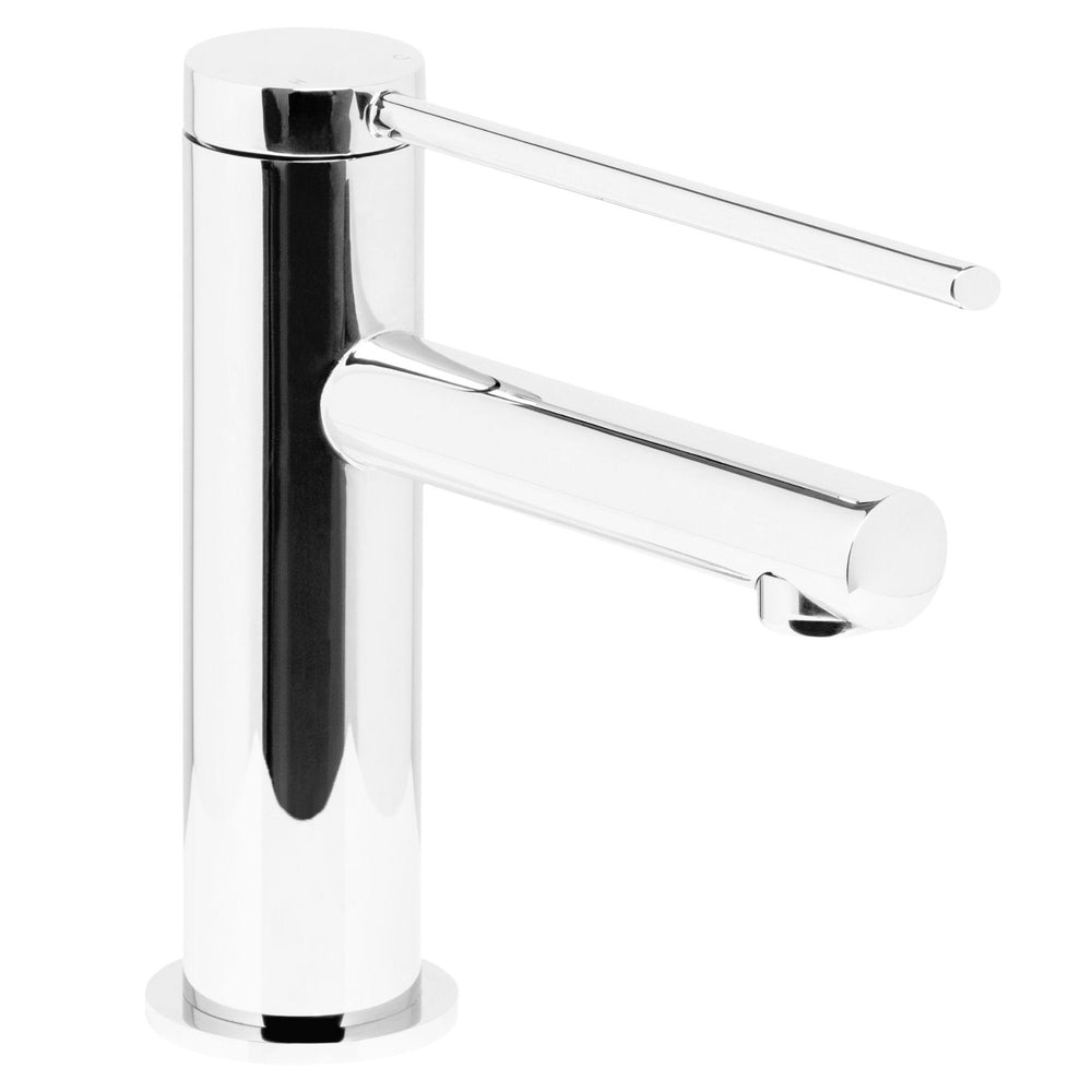 JOHNSON SUISSE VENEZIA CARE EXTENDED LEVER BASIN MIXER 158MM CHROME
