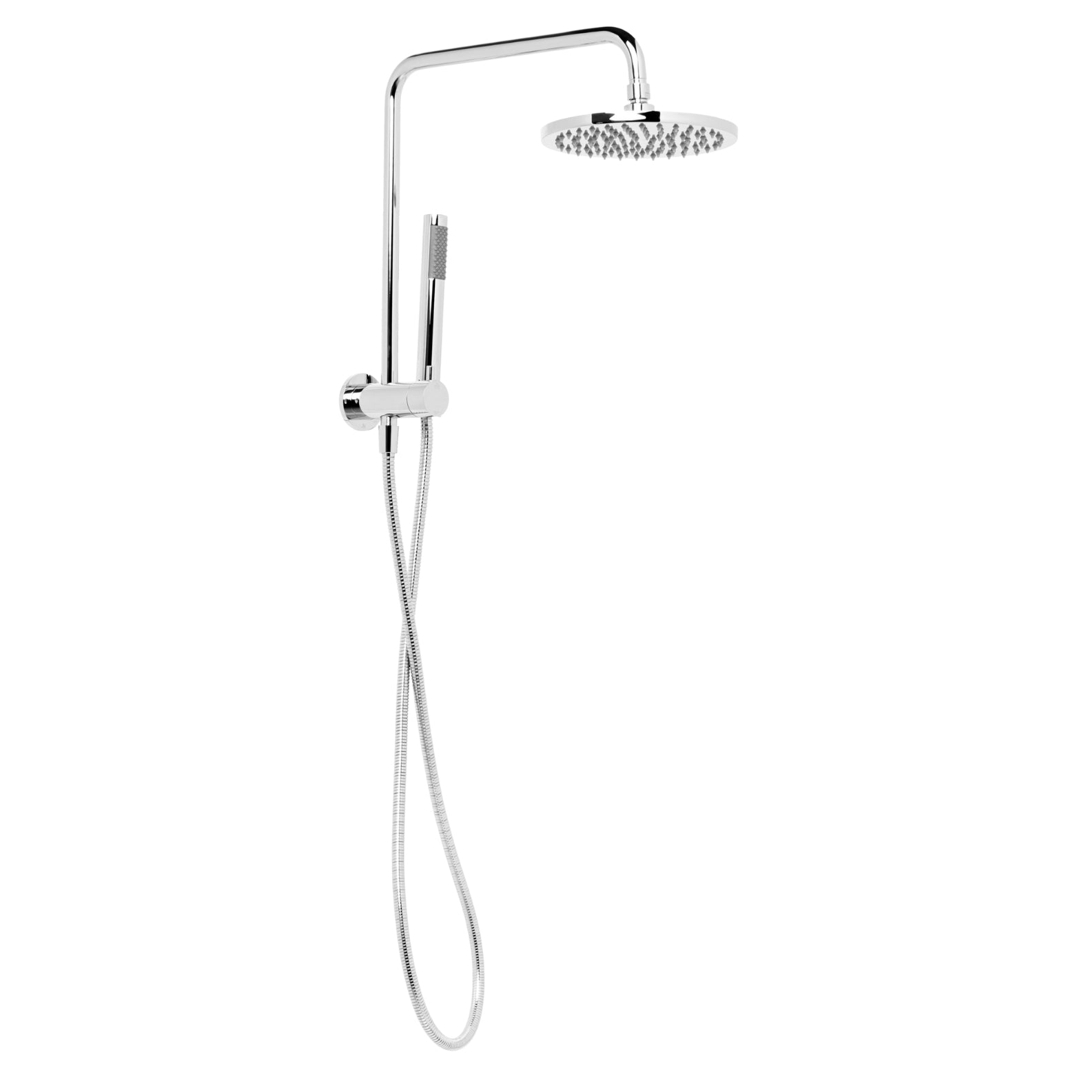 JOHNSON SUISSE VENEZIA SHORT TWIN SHOWER 380MM CHROME