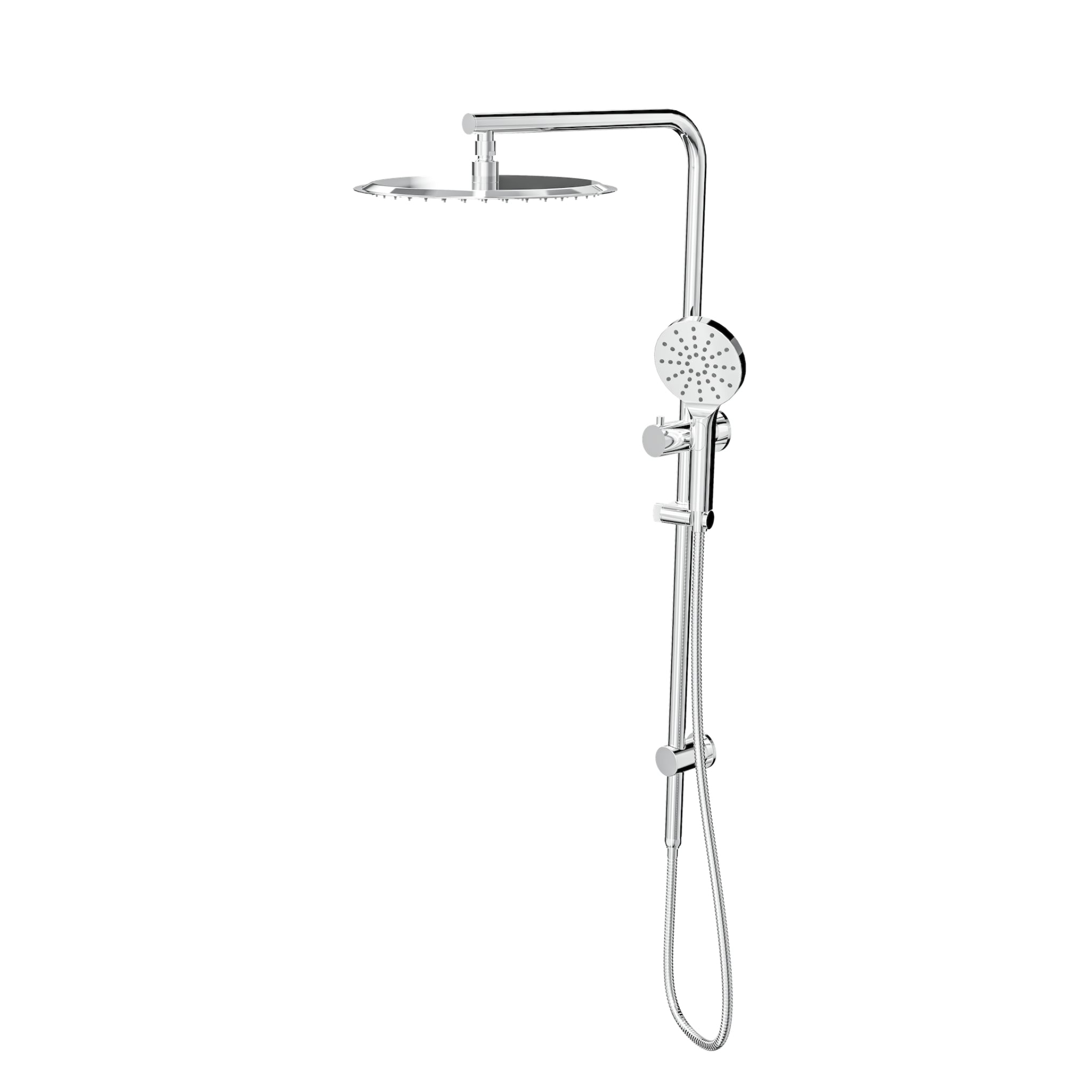 LINSOL SOULJET ROUND TWIN SHOWER 982MM CHROME