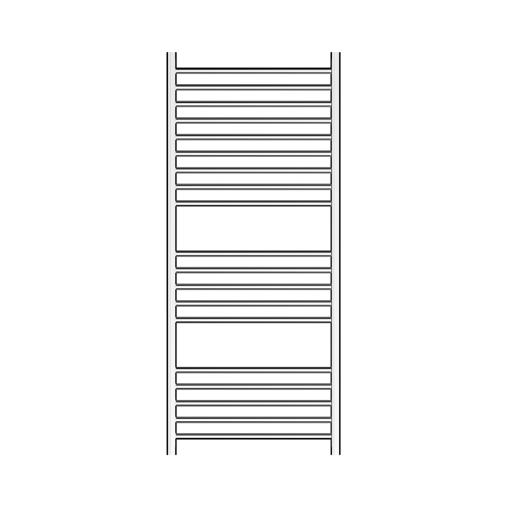 LINSOL ALLEGRA 19-BAR HEATED TOWEL RAIL CHROME 1200MM alternate view