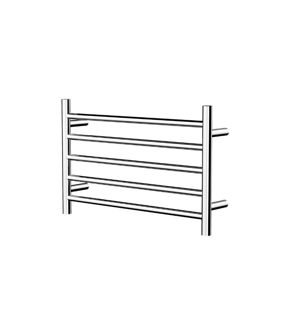 LINSOL ALLEGRA 5-BAR HEATED TOWEL RAIL CHROME 422MM