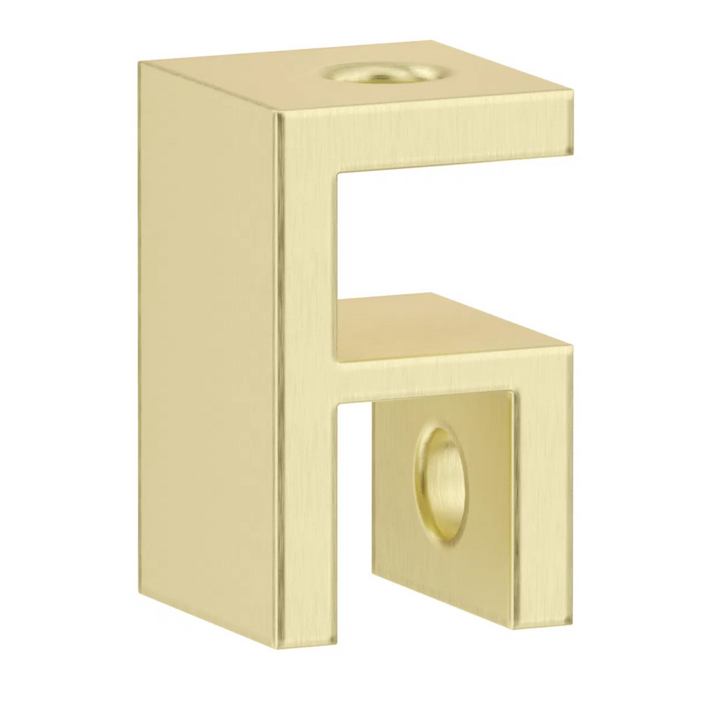 BELLA VISTA SHOWER SCREEN TOP PLATE BRACKET FRENCH GOLD