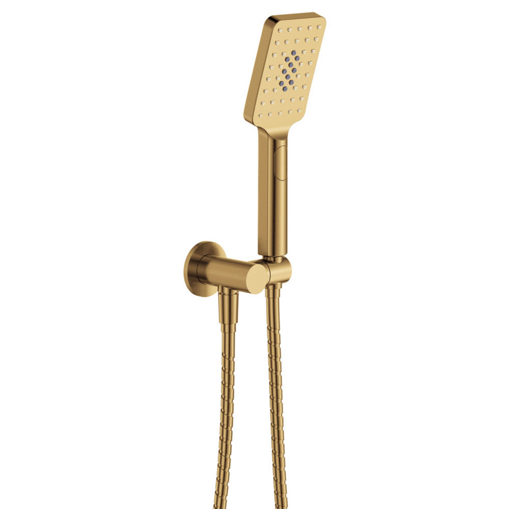 FIENZA TONO ROUND PLATE HAND SHOWER URBAN BRASS