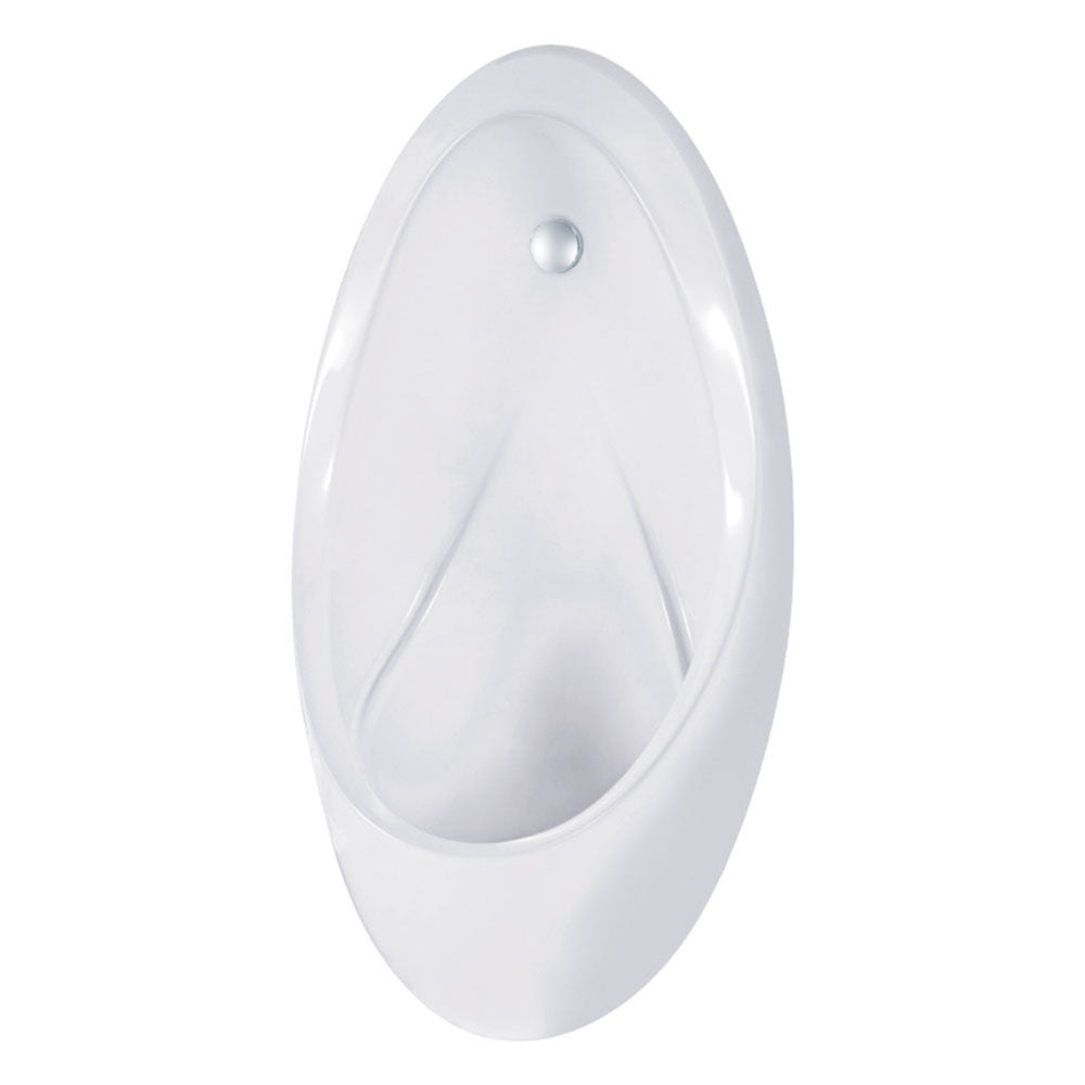 FIENZA ISABELLA WALL HUNG URINAL WITH SINGLE STALL URINAL KIT GLOSS WHITE