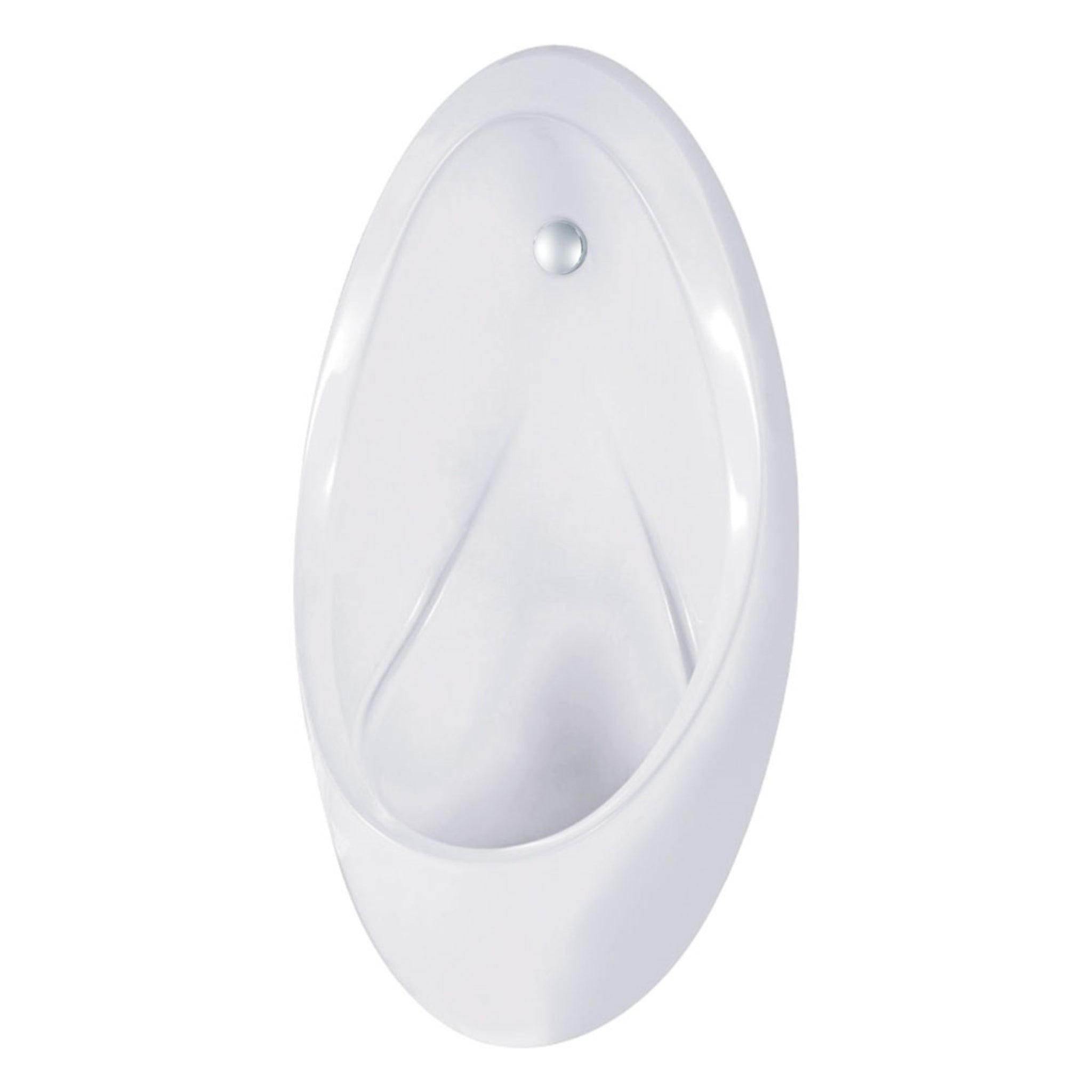 FIENZA ISABELLA WALL HUNG URINAL WITH SINGLE STALL URINAL KIT GLOSS WHITE
