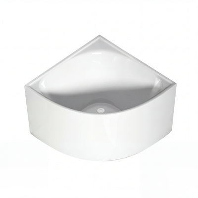 INFINITY KAI CORNER BATHTUB GLOSS WHITE 1000MM