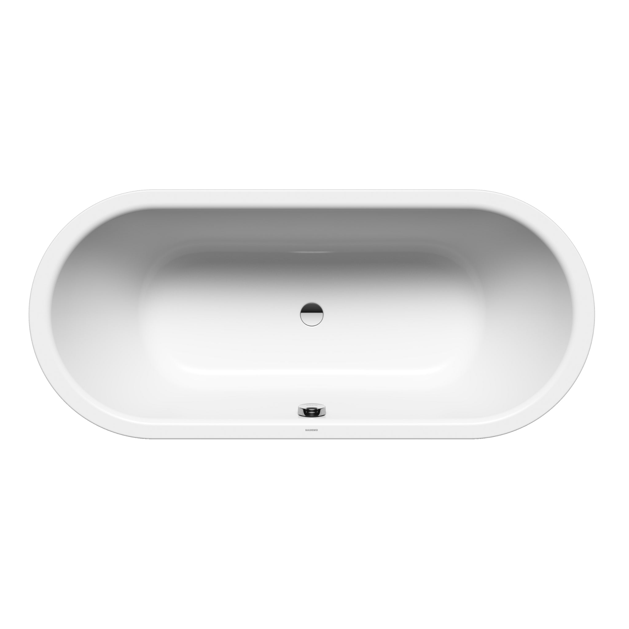 KALDEWEI CLASSIC DUO FREESTANDING ENAMEL STEEL BATHTUB ALPINE GLOSS WHITE (AVAILABLE IN 1600MM, 1700MM AND 1800MM)