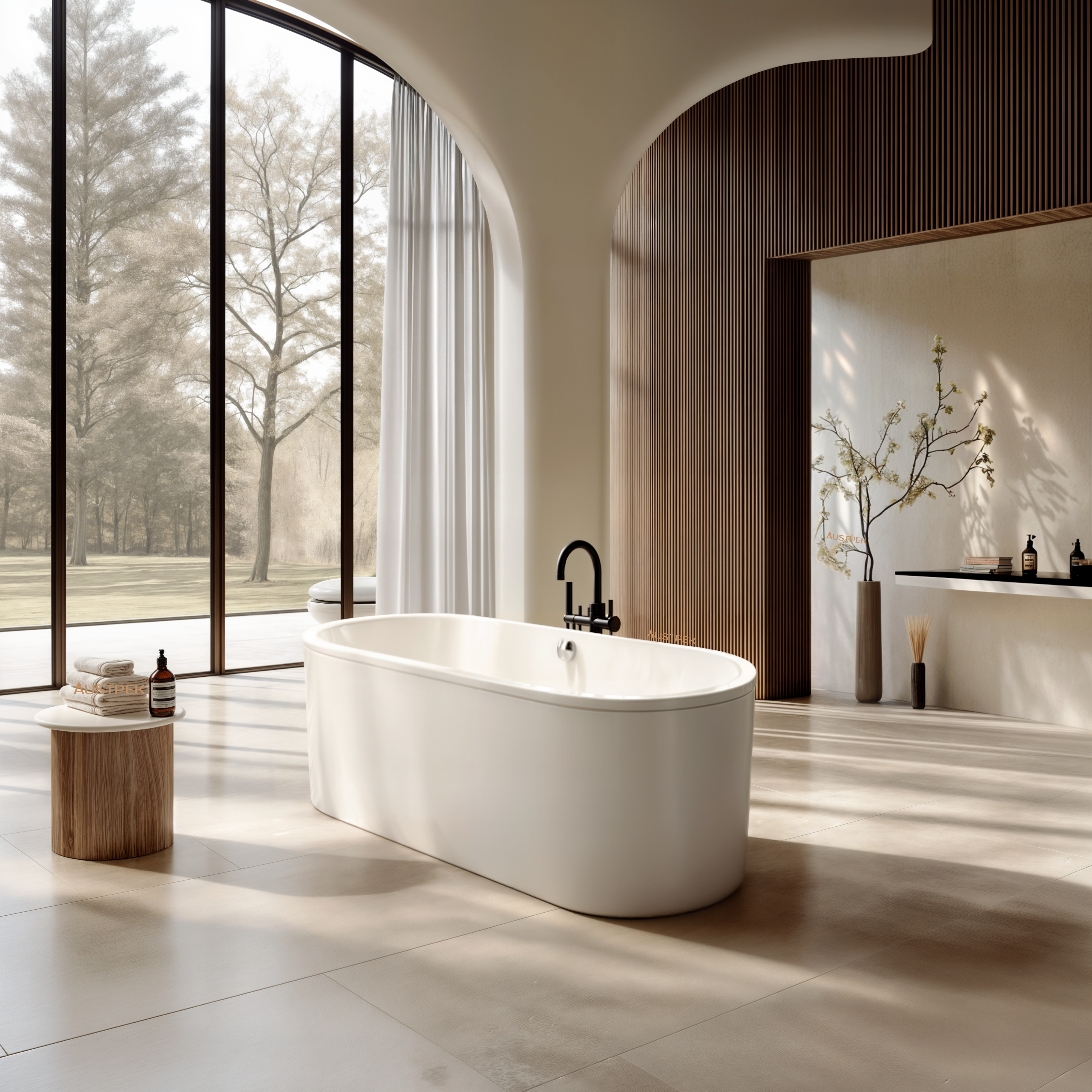 KALDEWEI CLASSIC DUO FREESTANDING ENAMEL STEEL BATHTUB ALPINE GLOSS WHITE (AVAILABLE IN 1600MM, 1700MM AND 1800MM)