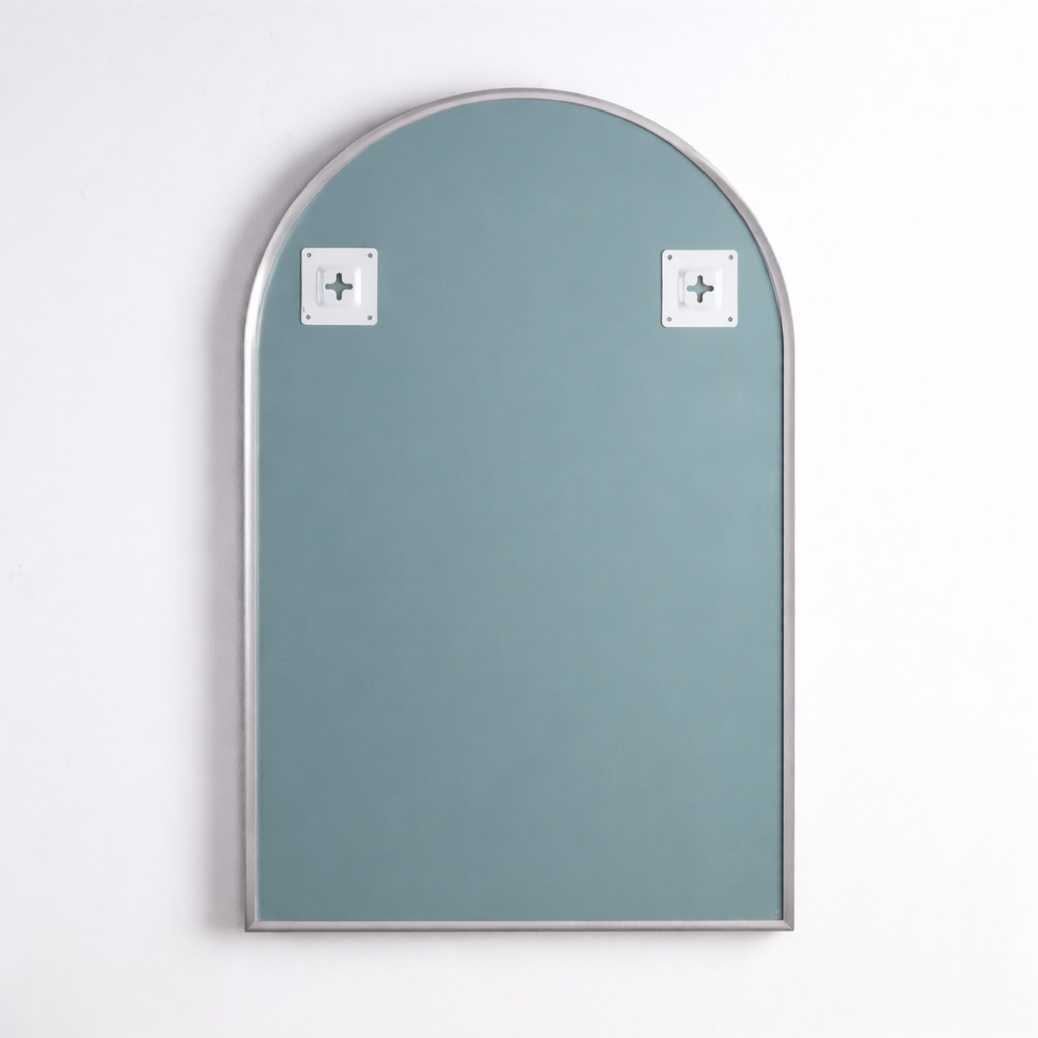 POSEIDON AURA ARCH ALUMINUM FRAMED MIRROR GUN METAL 600X900MM