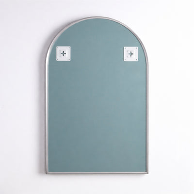 POSEIDON AURA ARCH ALUMINUM FRAMED MIRROR GUN METAL 600X900MM