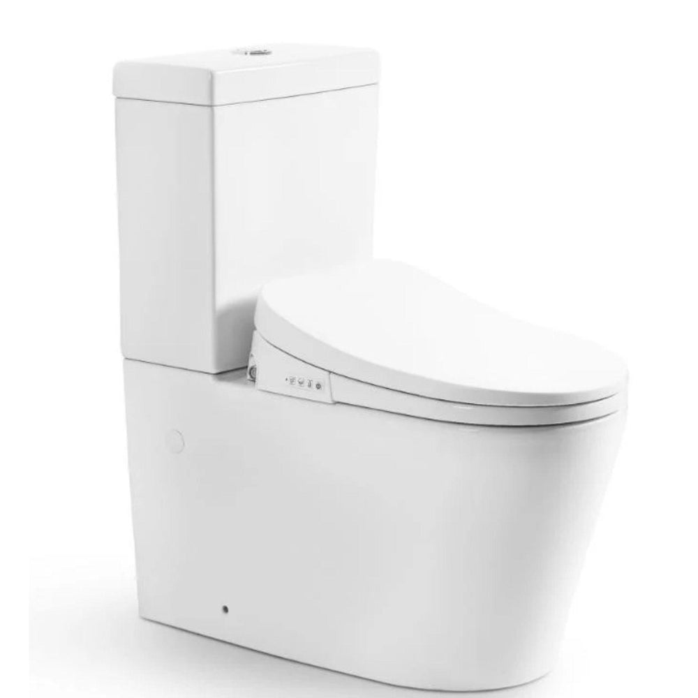 POSEIDON STELLA RIMLESS SMART TOILET WITH REMOTE CONTROL GLOSS WHITE