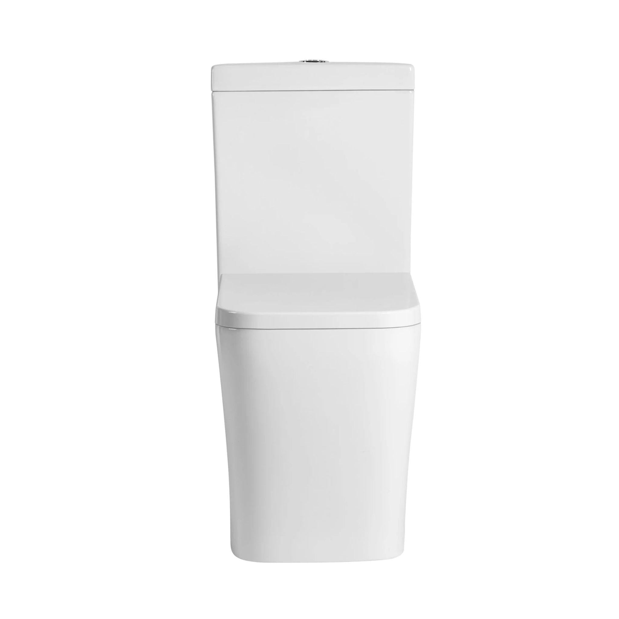 POSEIDON QUBIST BTW TOILET SUITE GLOSS WHITE