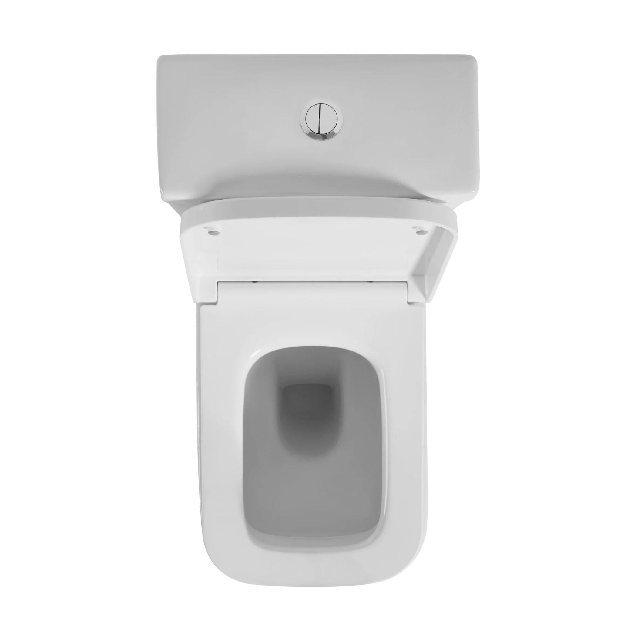POSEIDON QUBIST BTW TOILET SUITE GLOSS WHITE