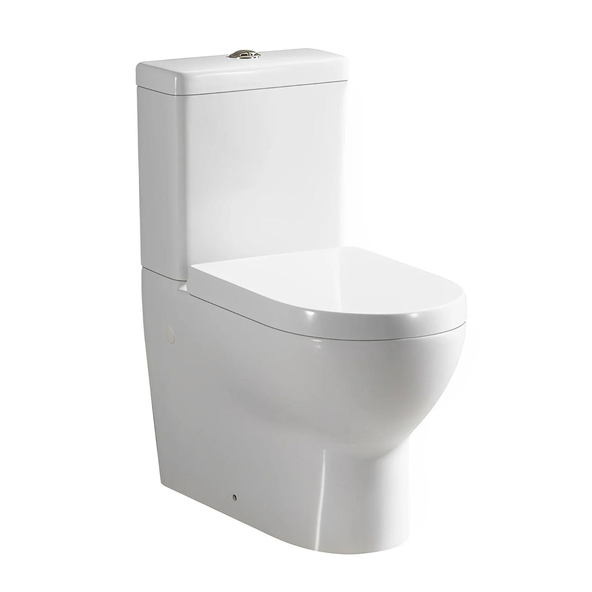 POSEIDON MERCURY BTW TOILET SUITE GLOSS WHITE