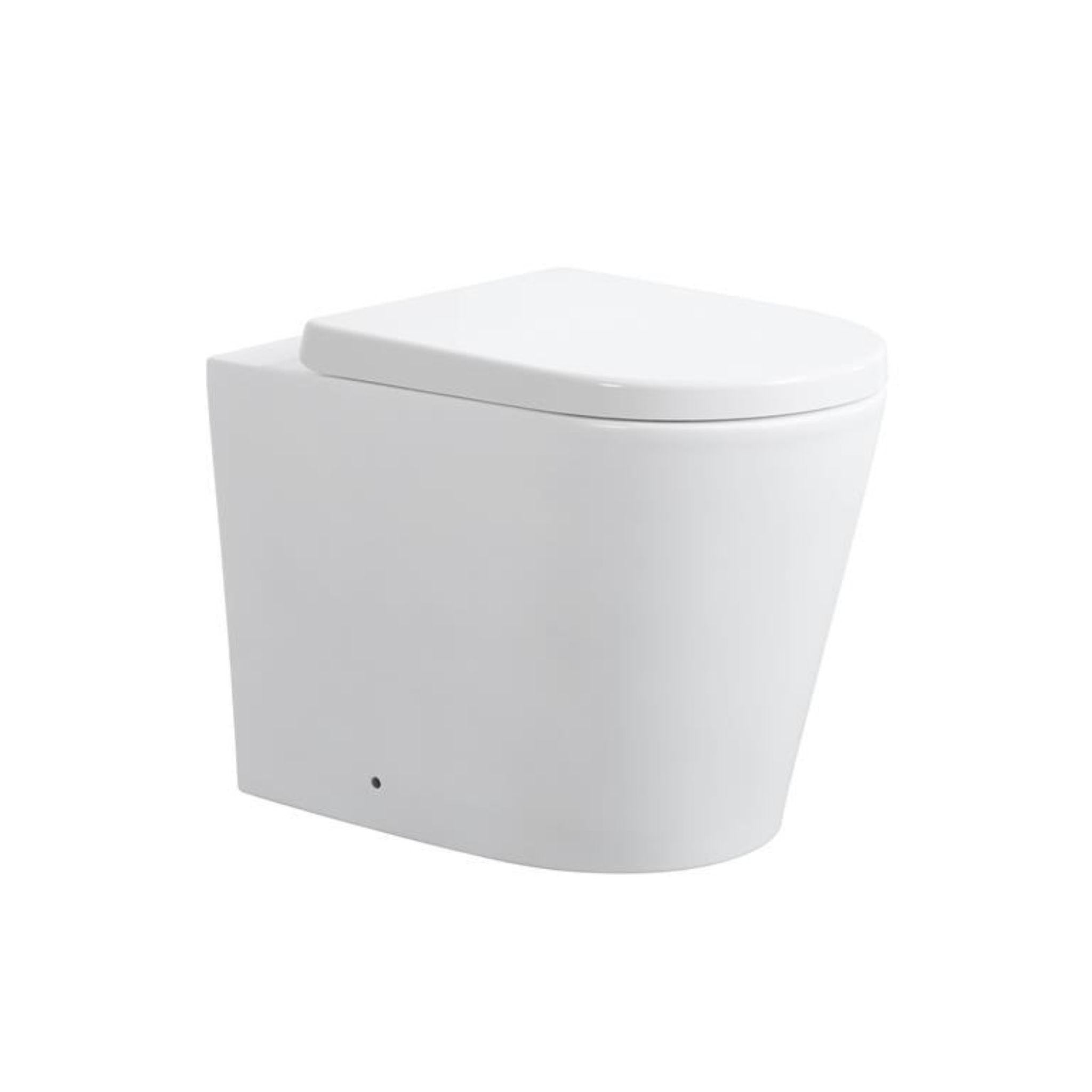 POSEIDON AVIS RIMLESS WALL-FACED TOILET PAN MATTE WHITE