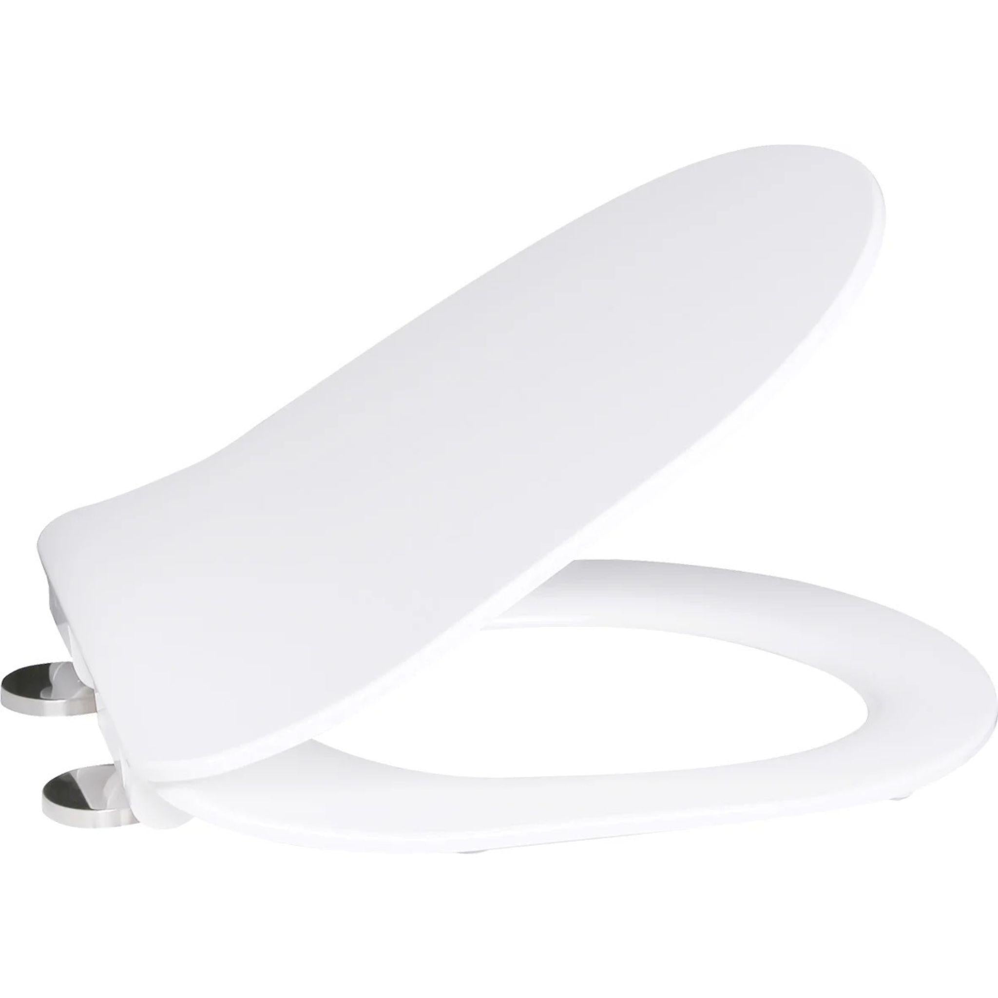 POSEIDON VEDA WALL FACED FLOOR PAN GLOSS WHITE