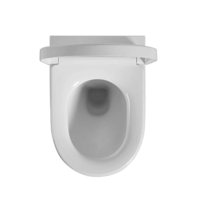 POSEIDON AVIS RIMLESS WALL HUNG PAN MATTE WHITE