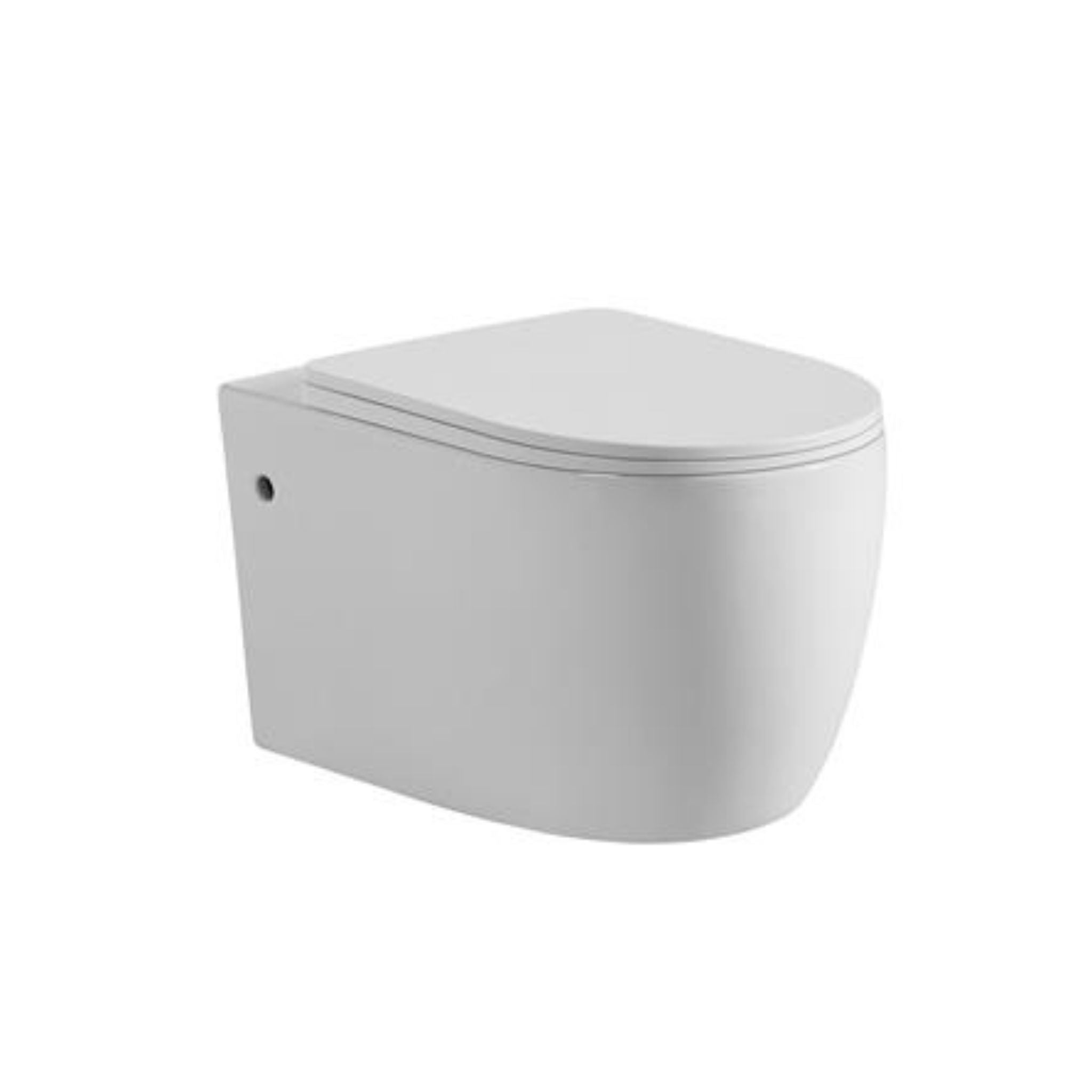 POSEIDON VEDA RIMLESS WALL HUNG TOILET PAN GLOSS WHITE