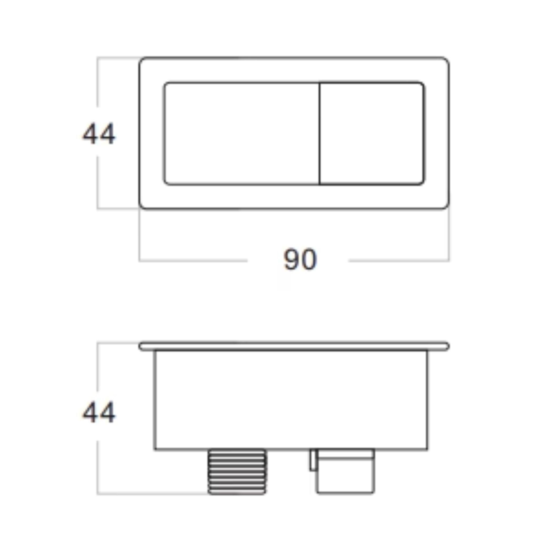 POSEIDON AVIS COMPACT RIMLESS TOILET SUITE GLOSS WHITE