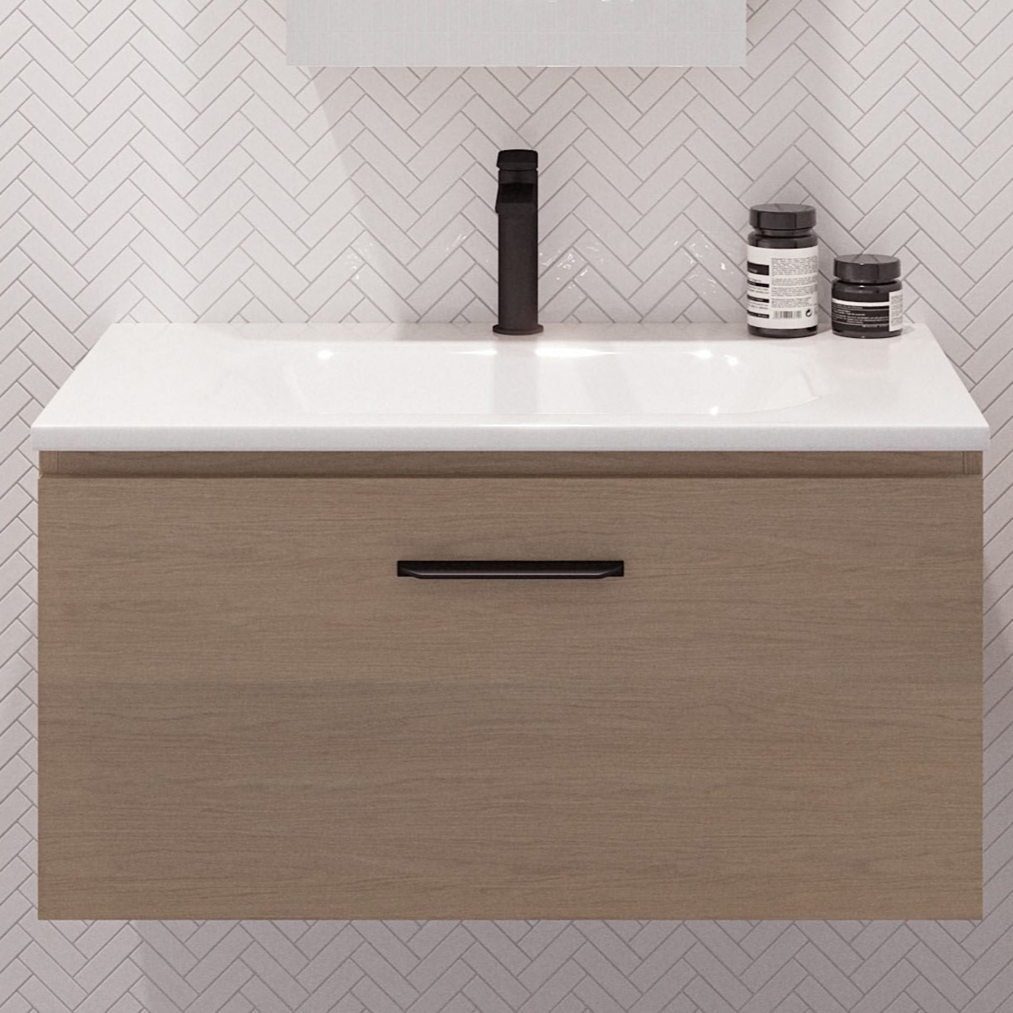 TIMBERLINE KINGSLEY CUSTOM WALL HUNG VANITY (ALL SIZING)