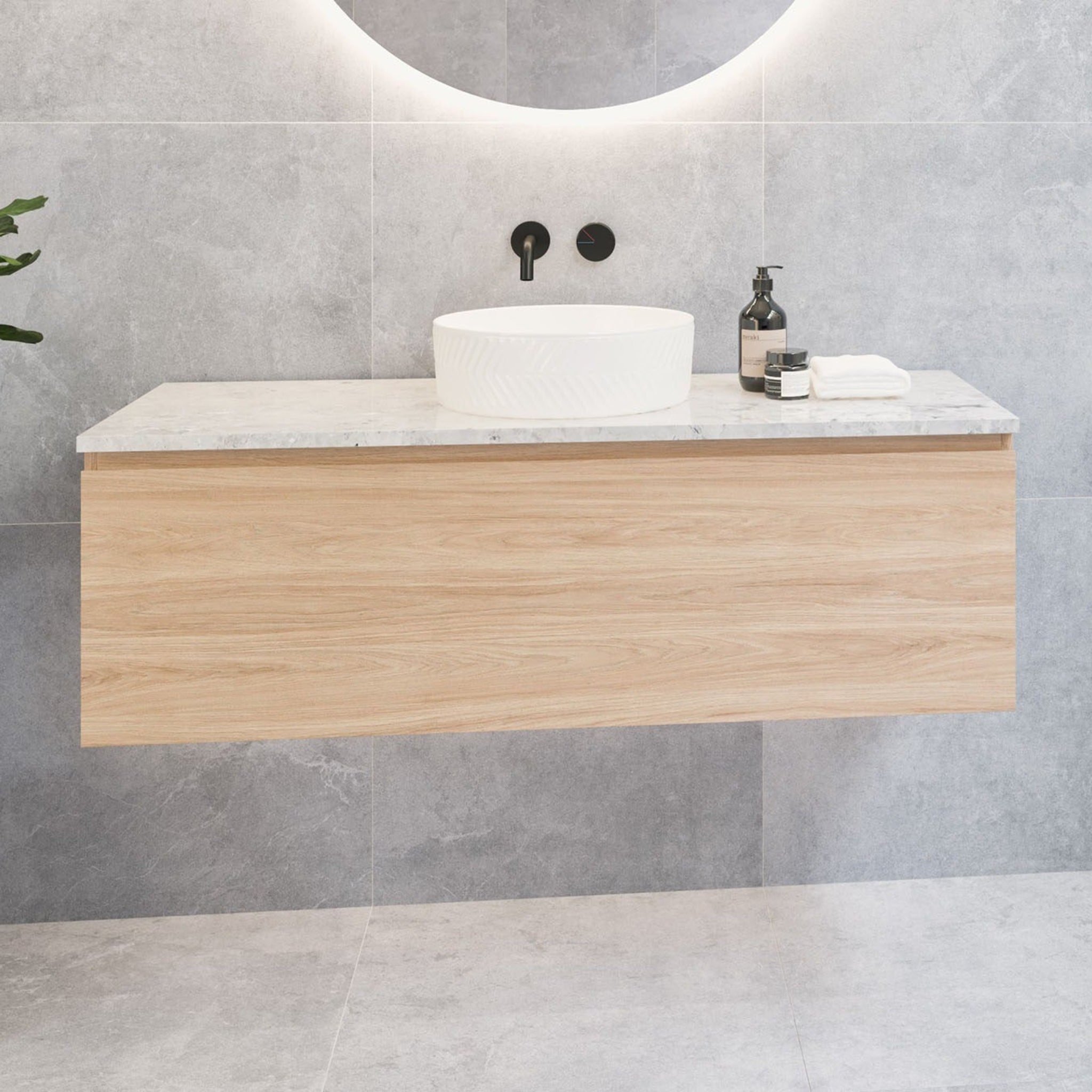 TIMBERLINE KINGSLEY CUSTOM WALL HUNG VANITY (ALL SIZING)