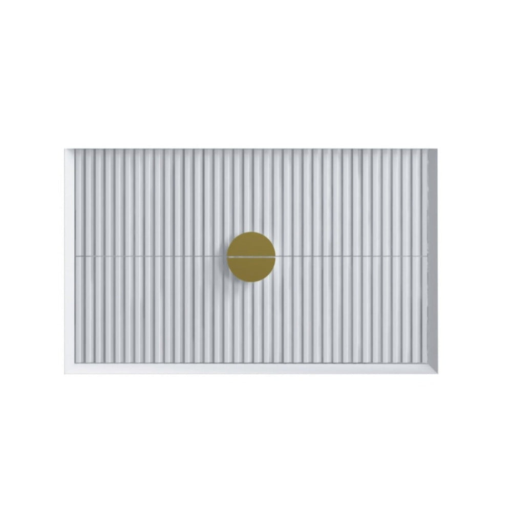 INFINITY KINGO MATTE WHITE 750MM SINGLE BOWL WALL HUNG VANITY