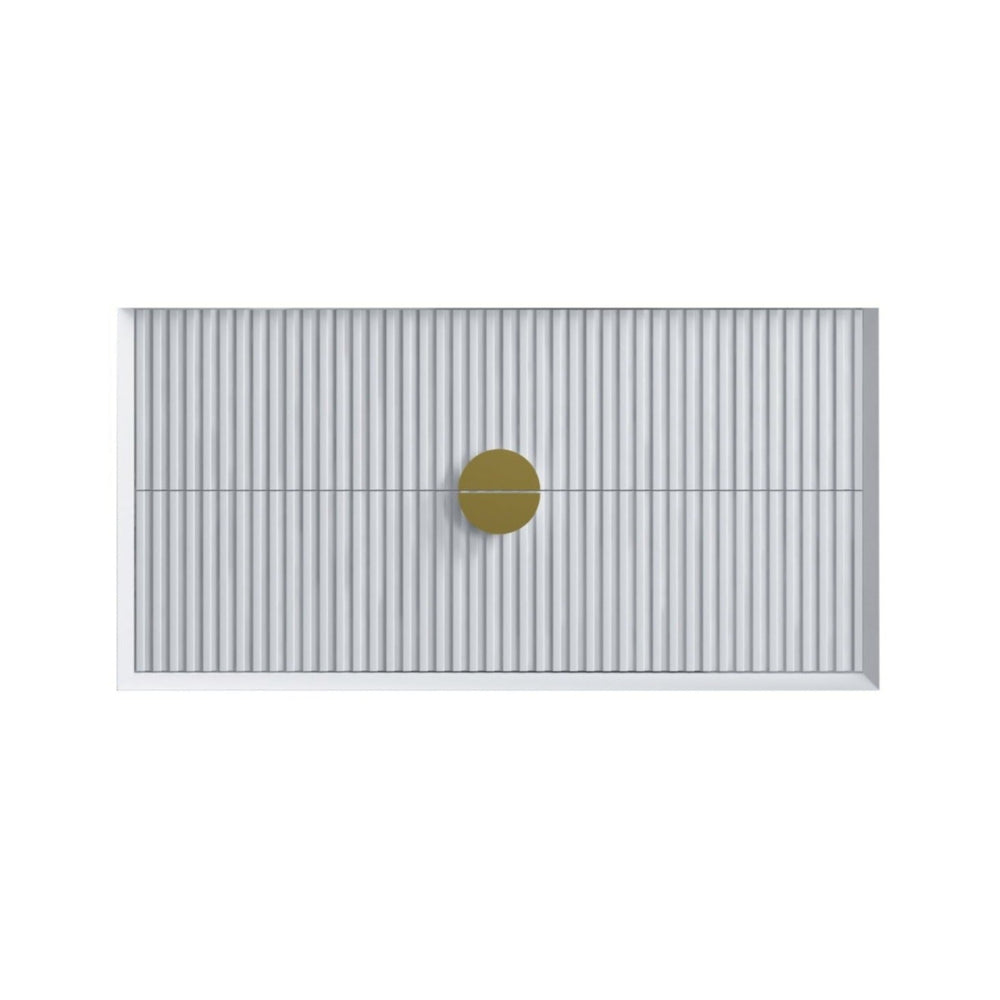 INFINITY KINGO MATTE WHITE 900MM SINGLE BOWL WALL HUNG VANITY