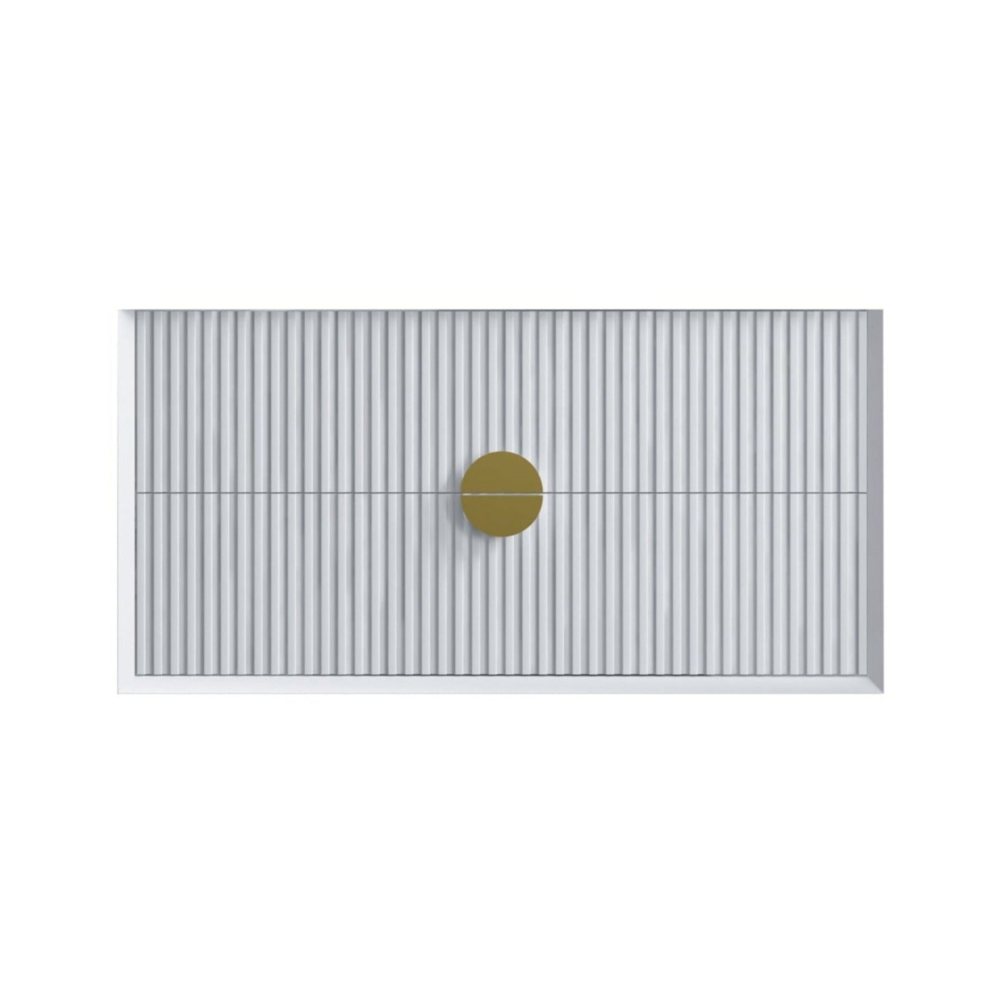 INFINITY KINGO MATTE WHITE 900MM SINGLE BOWL WALL HUNG VANITY