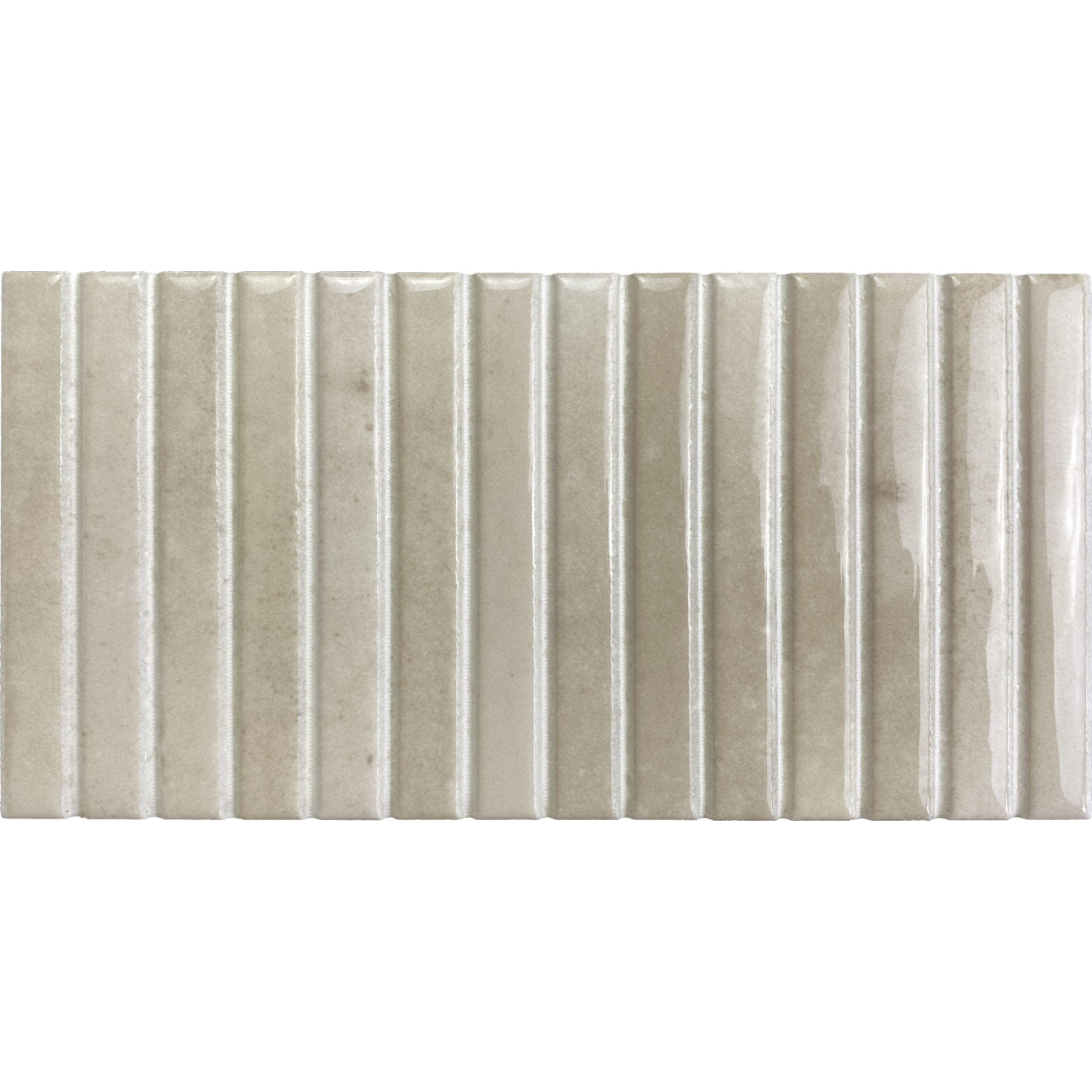 DUNE CERAMICA KIT-KAT IVORY GLOSS 115X231MM MOSAIC TILE (PER BOX)