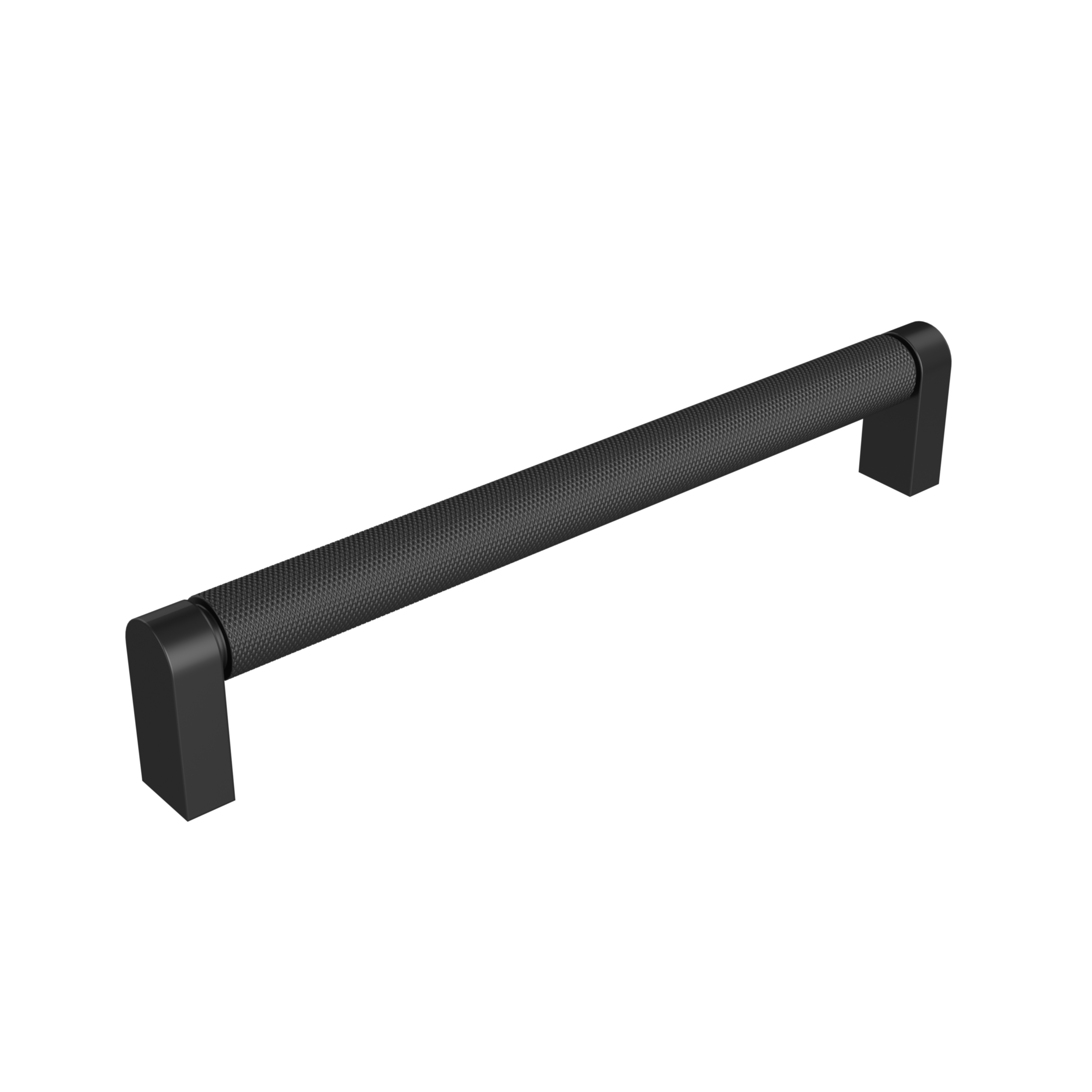 TIMBERLINE KNURLED BAR HANDLE BLACK (AVAILABLE IN 106MM, 202MM AND 330MM)
