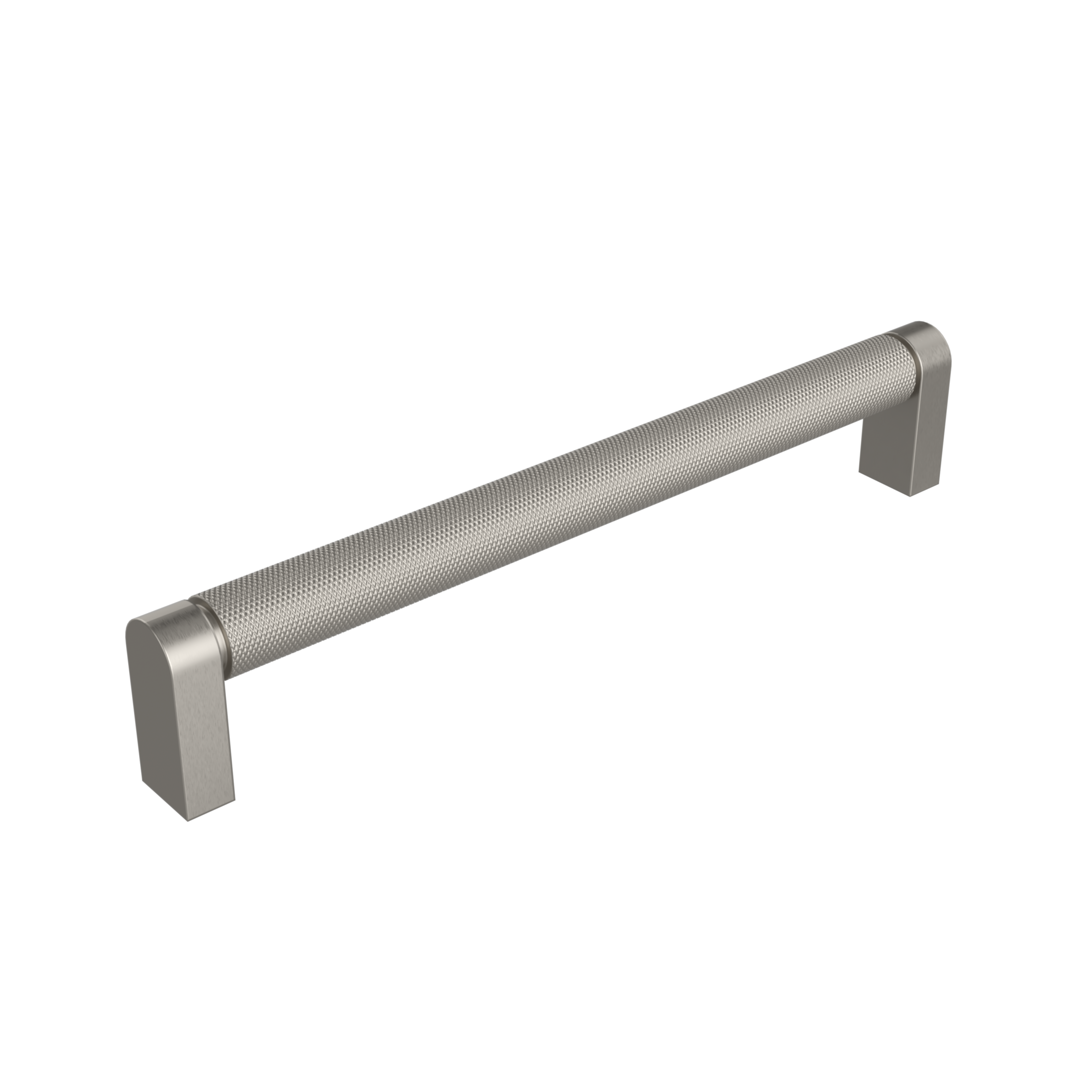 TIMBERLINE KNURLED BAR HANDLE BRUSHED NICKEL (AVAILABLE IN 106MM, 202MM AND 330MM)