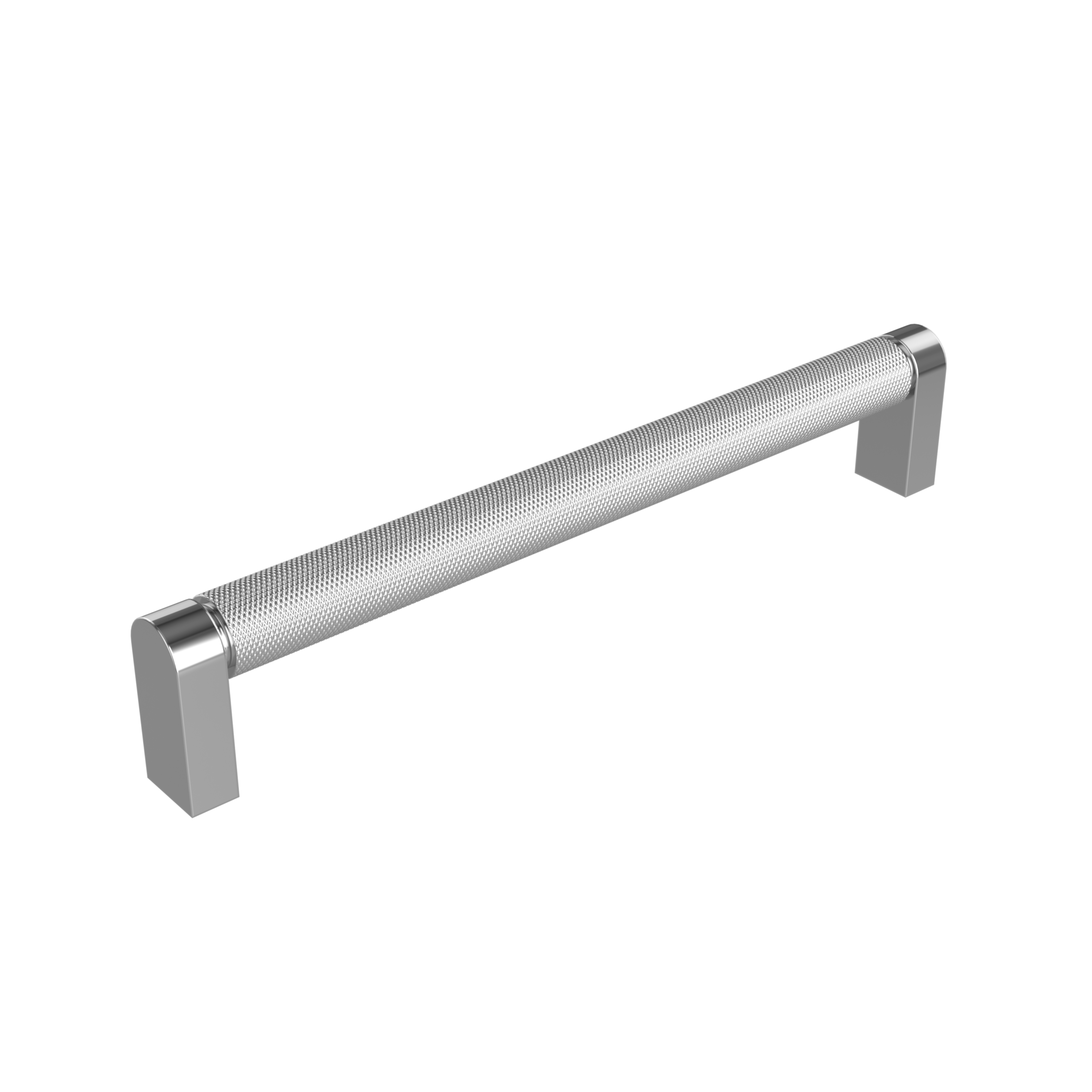 TIMBERLINE KNURLED BAR HANDLE CHROME (AVAILABLE IN 106MM, 202MM AND 330MM)