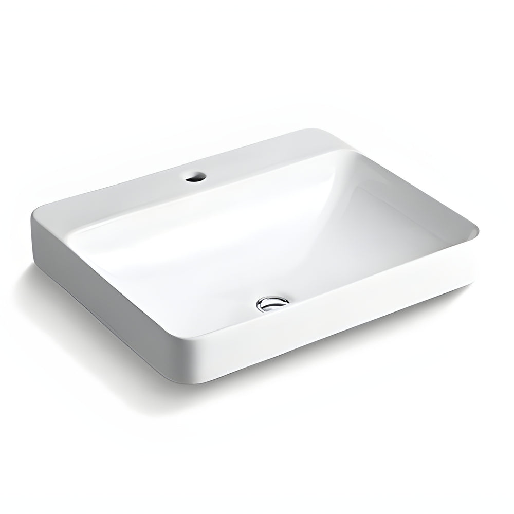 KOHLER FOREFRONT ABOVE COUNTER BASIN WHITE 584MM