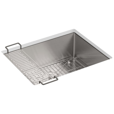 KOHLER STRIVE UNDERMOUNT KITCHEN SINK STAINLESS STEEL 610MM