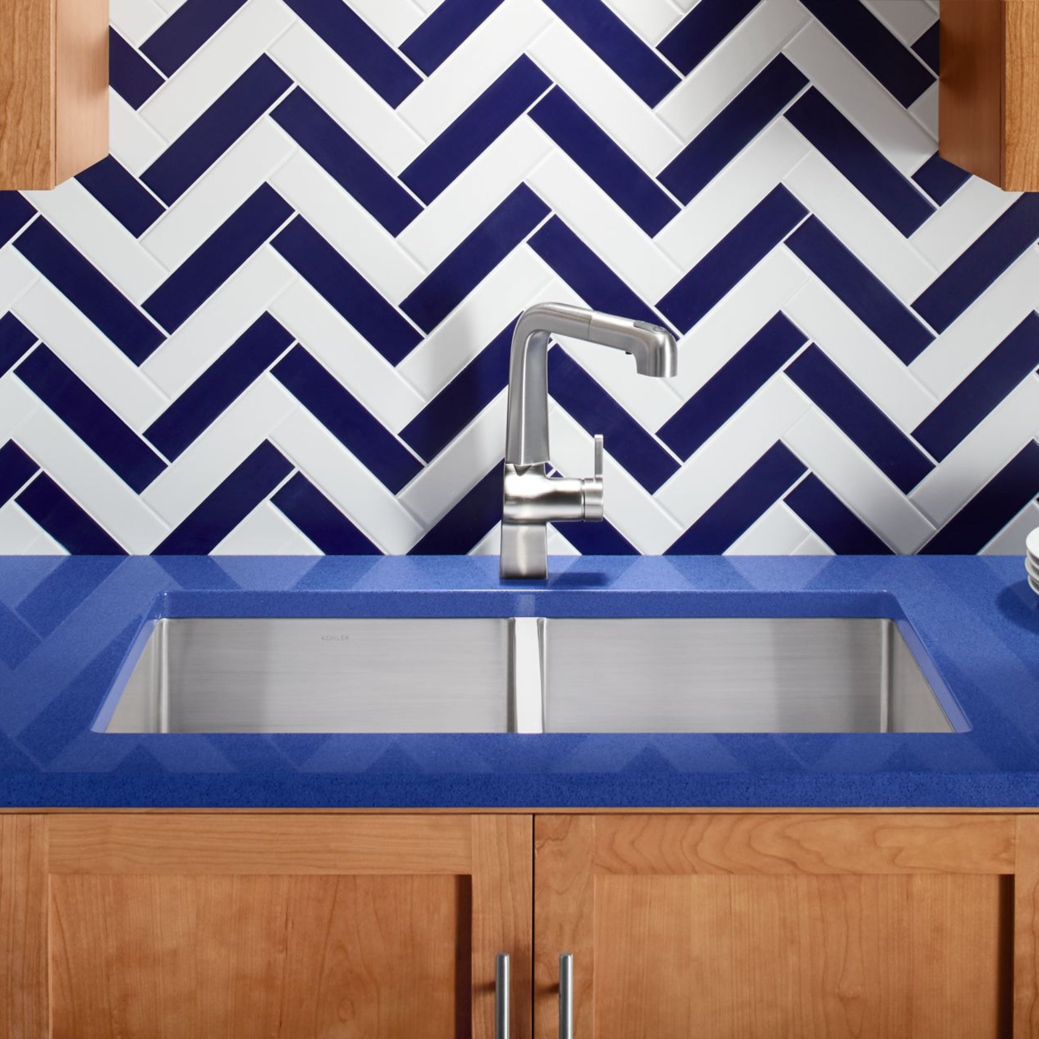 KOHLER STRIVE UNDERMOUNT KITCHEN SINK STAINLESS STEEL 813MM