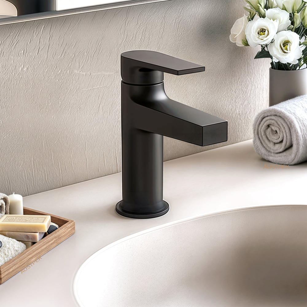KOHLER TAUT BASIN MIXER MATTE BLACK