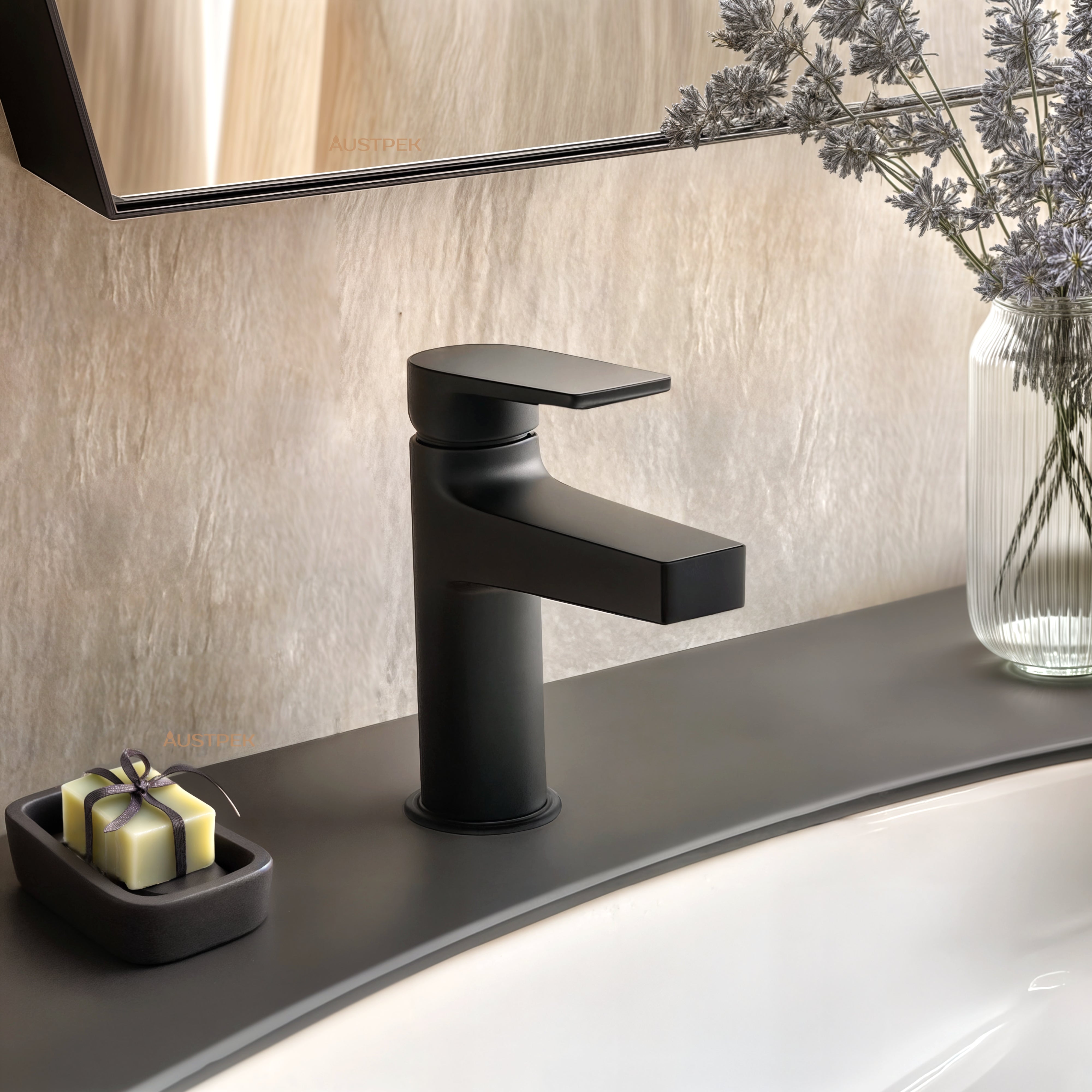 KOHLER TAUT BASIN MIXER MATTE BLACK