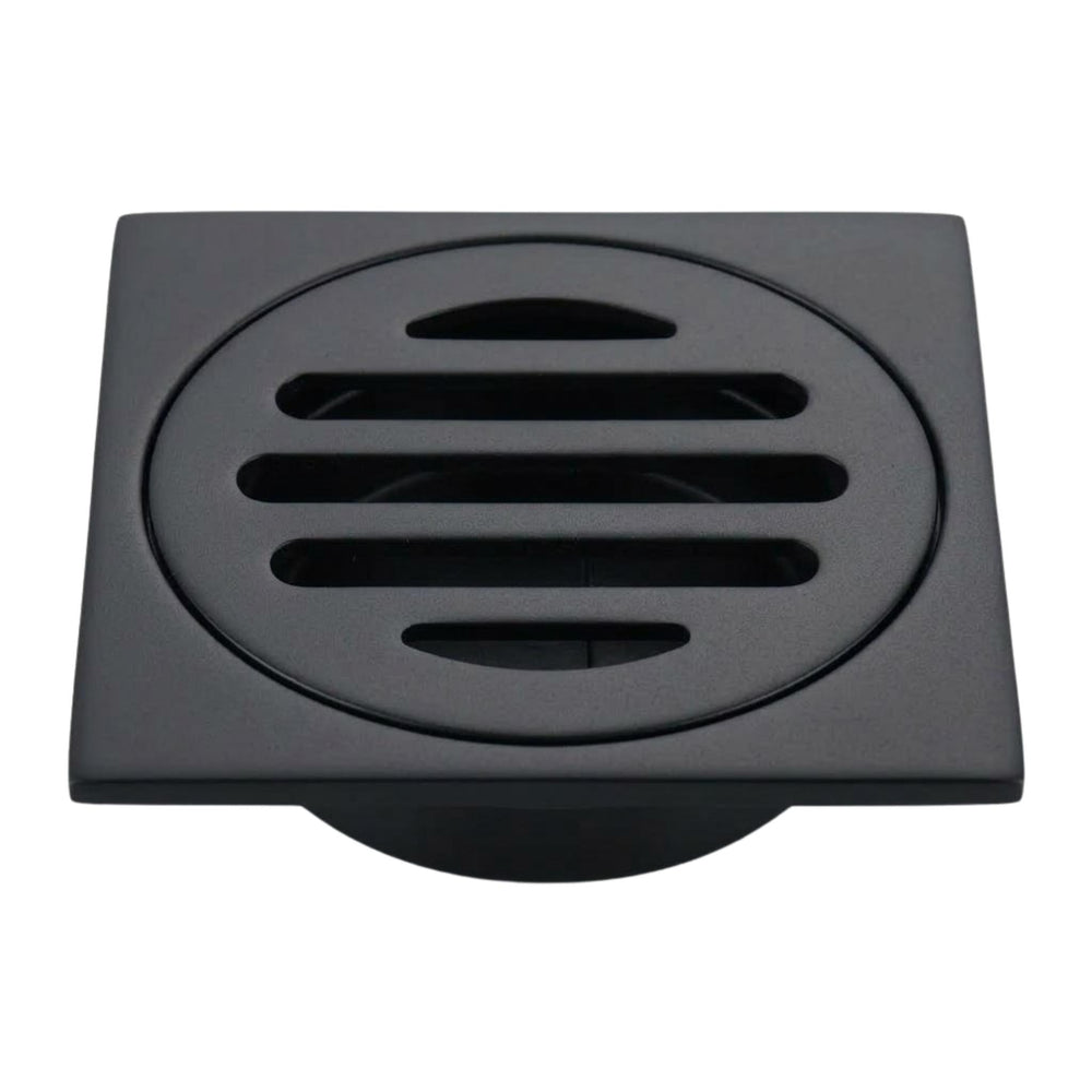 VITO SLOTTED FLOOR DRAIN MATTE BLACK (AVAILABLE IN 82MM AND 110MM)