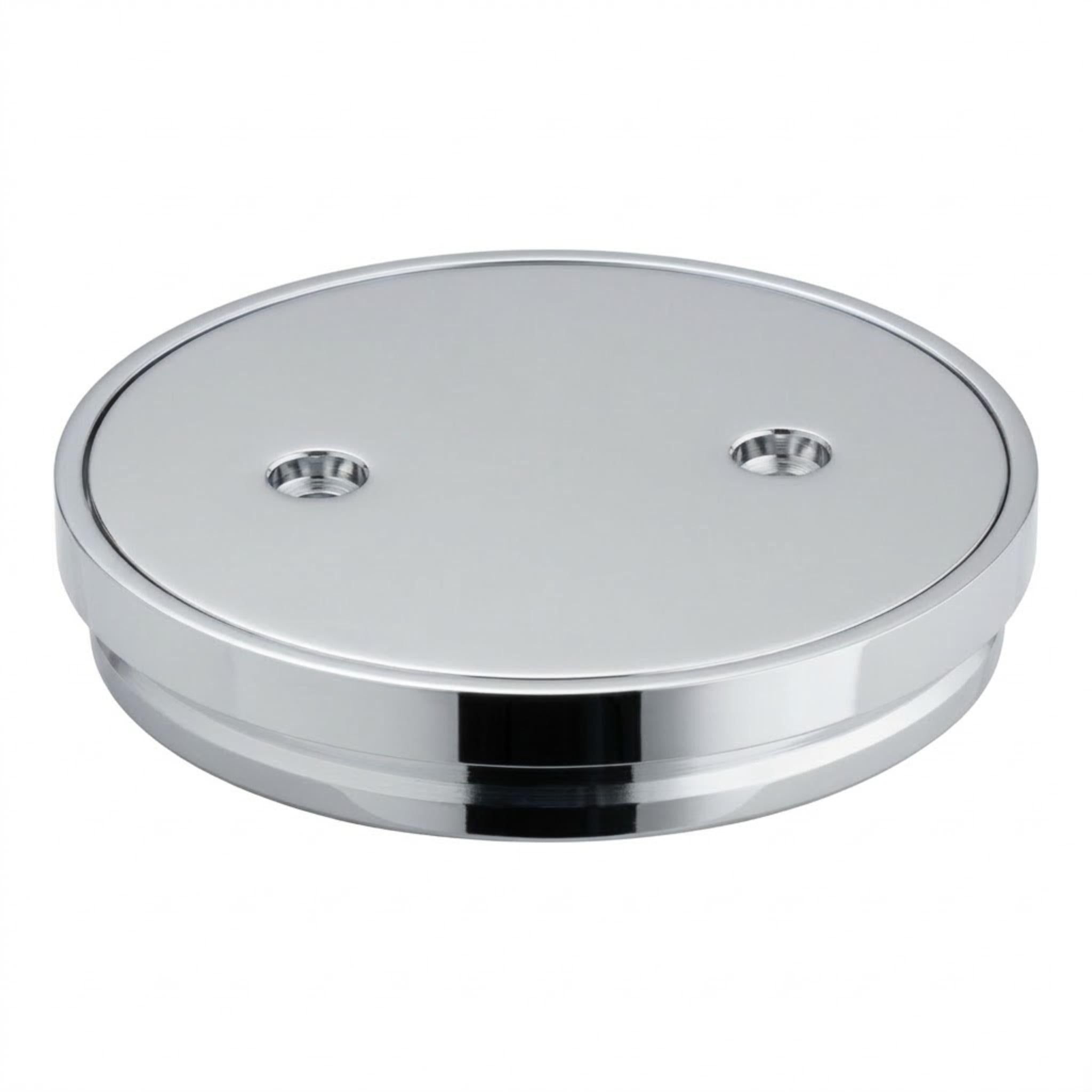 VITO ROUND FLOOR DRAIN WITH SOLID TOP CHROME