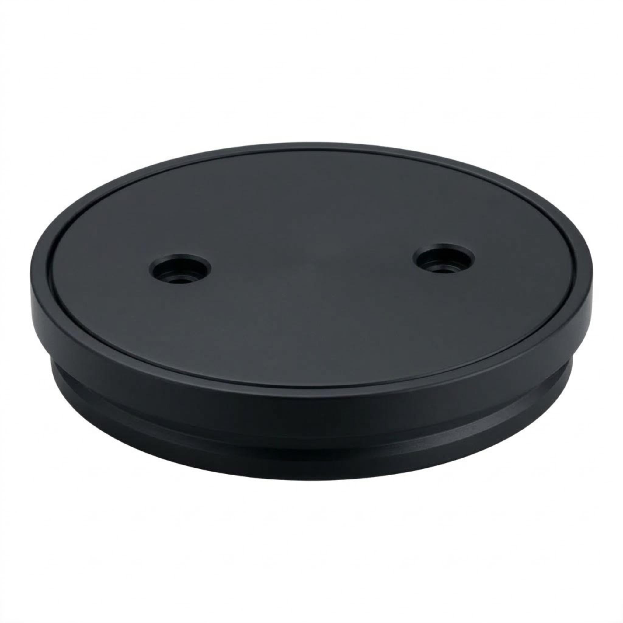 VITO ROUND FLOOR DRAIN WITH SOLID TOP MATTE BLACK