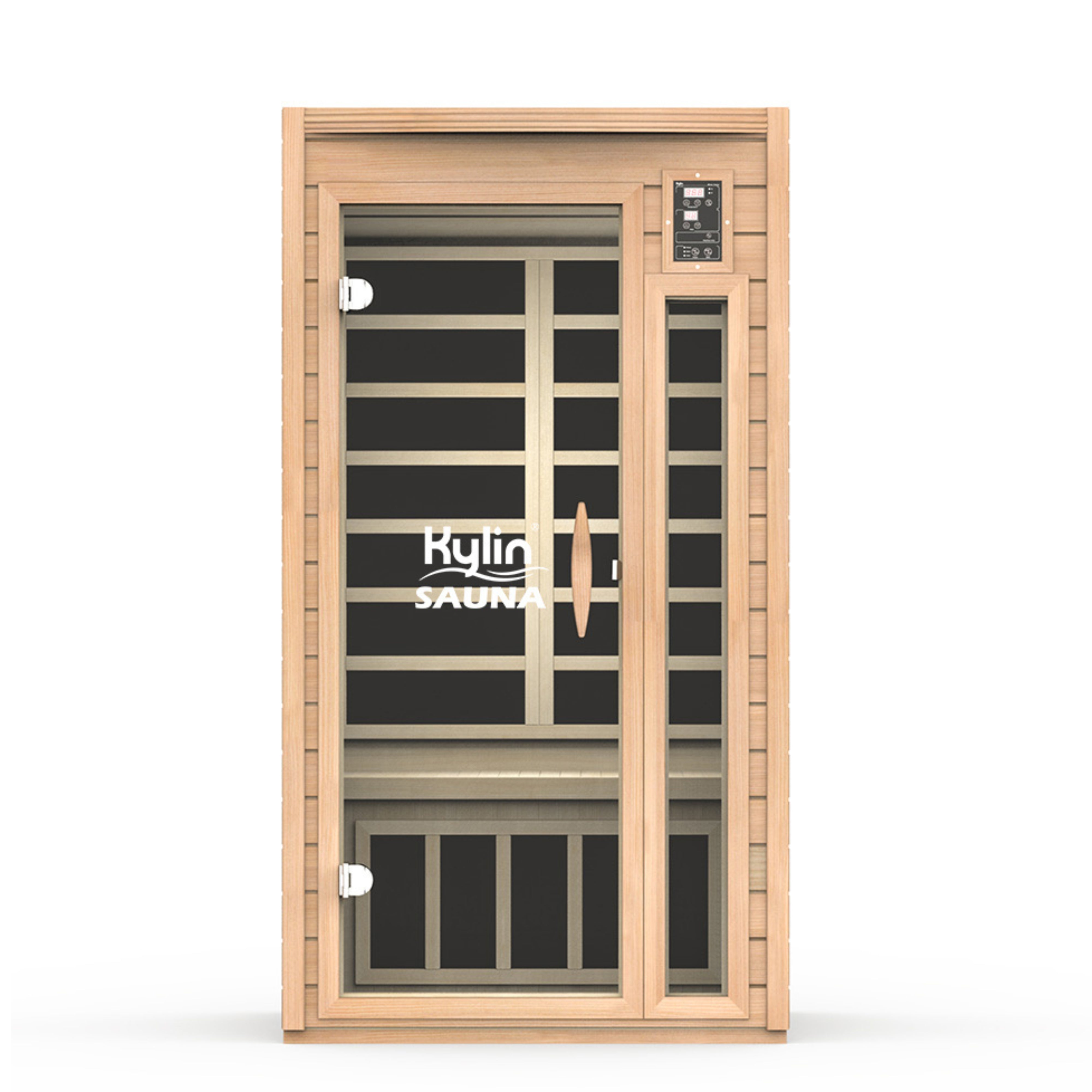 KYLIN CARBON FIBRE 1 PERSON INFRARED SAUNA ROOM
