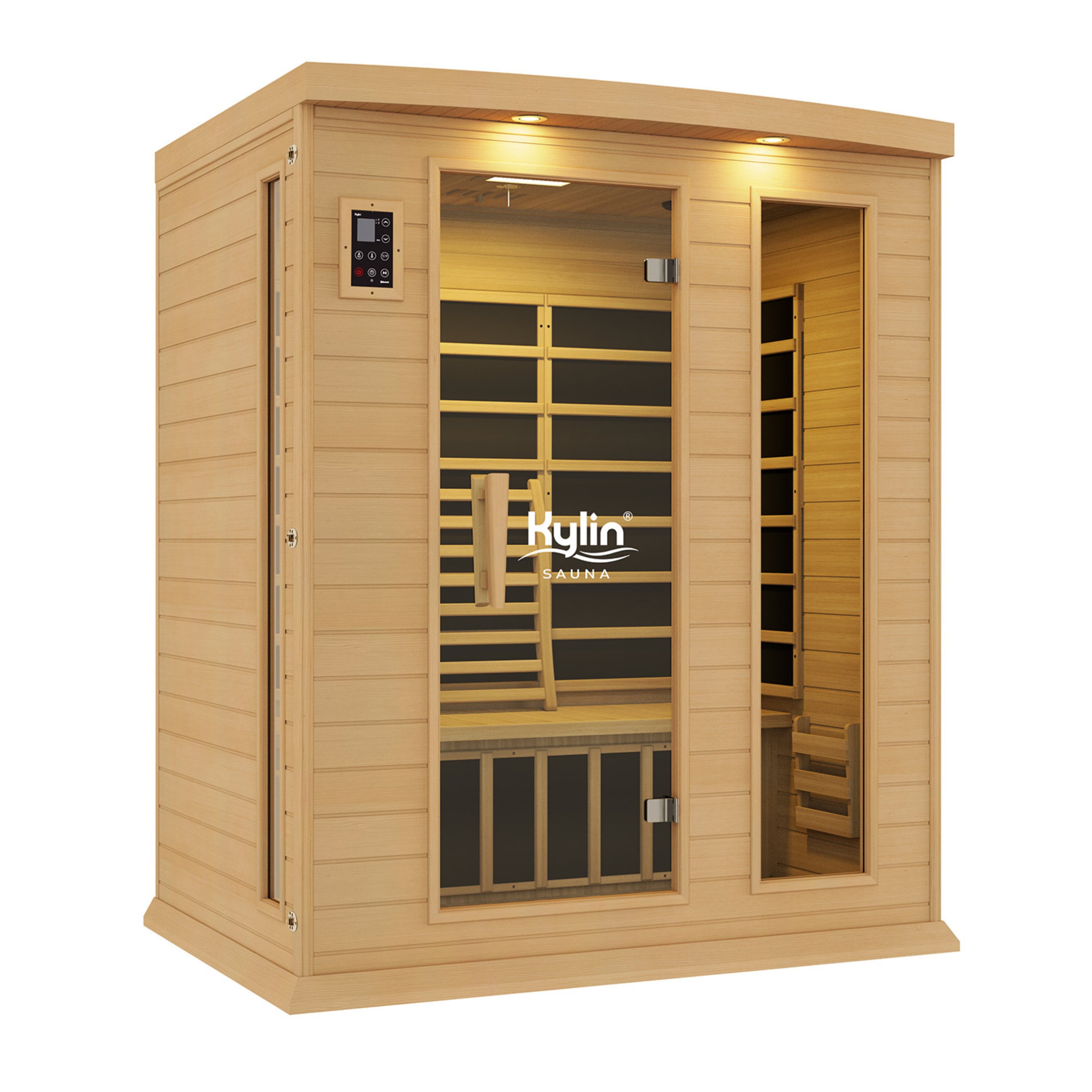 KYLIN CARBON 3 PERSON FAR INFRARED SAUNA ROOM