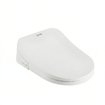 ZUMI KARE SMART BIDET SEAT WITH REMOTE CONTROL WHITE D-SHAPE