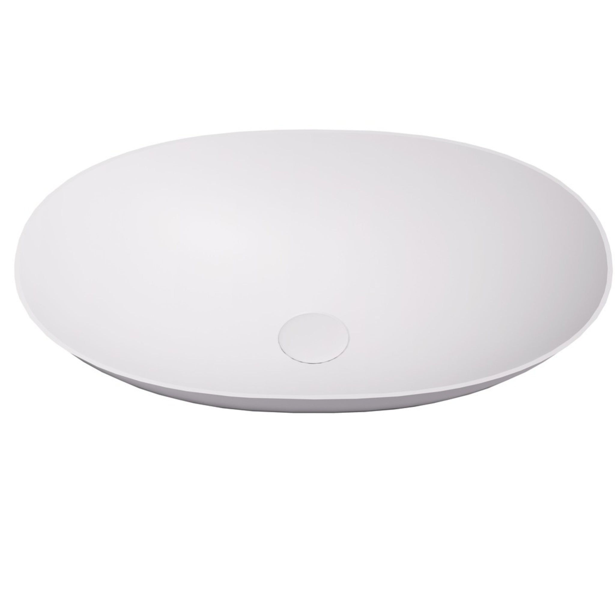 CETO KIRKBY OVAL SHAPE ABOVE COUNTER BASIN MATTE WHITE 580MM