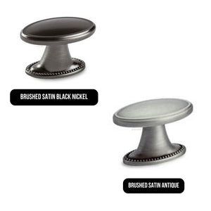 MODULR KNOB HANDLE 38MM BRUSHED SATIN BLACK NICKEL