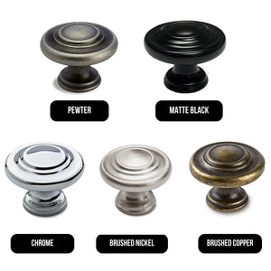MODULR KNOB HANDLE 33MM BRUSHED NICKEL