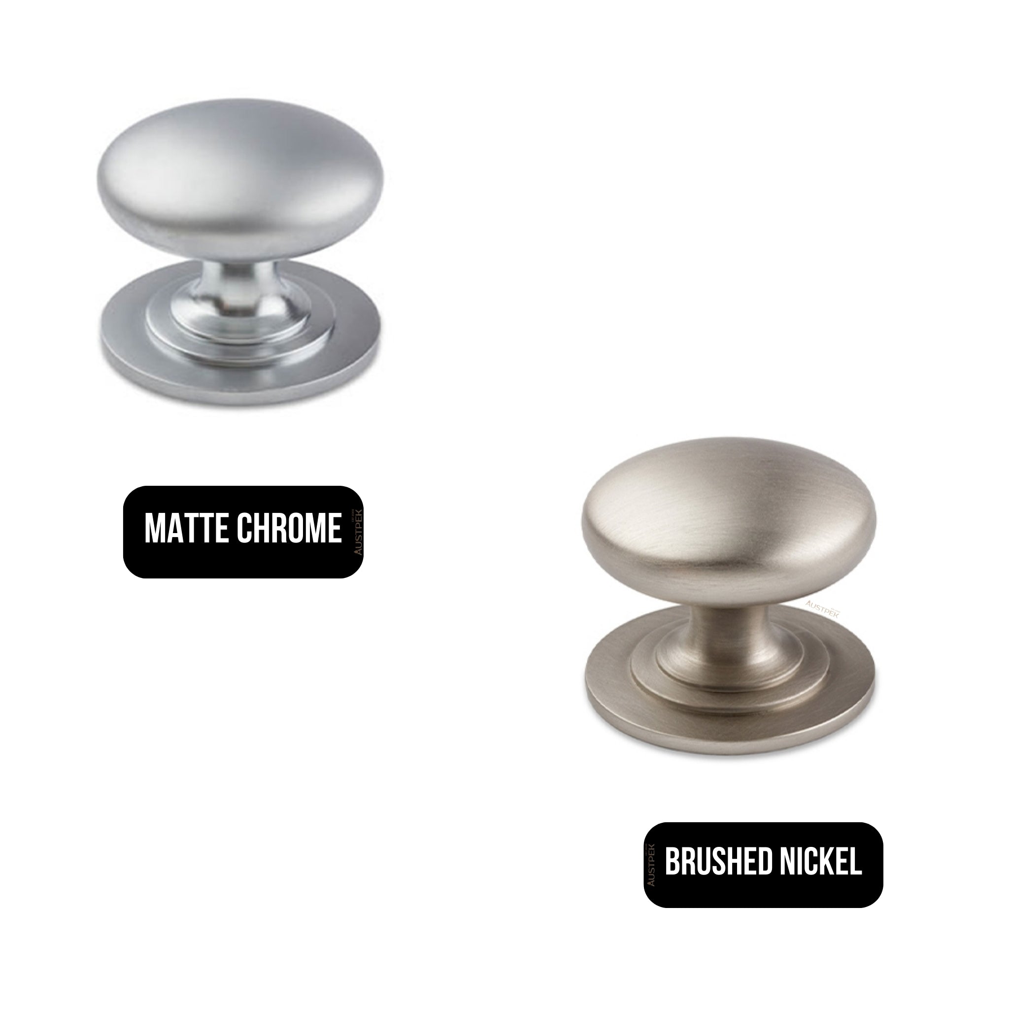 MODULR KNOB HANDLE 38MM MATTE CHROME